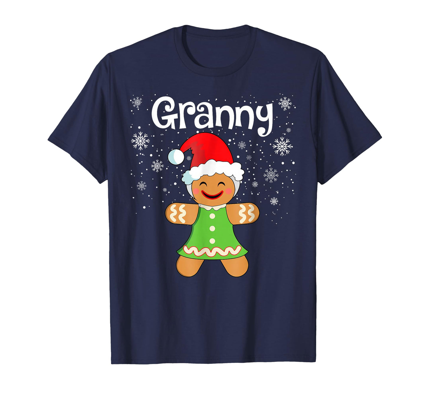 Granny Gingerbread Family Matching Christmas Women T-Shirt