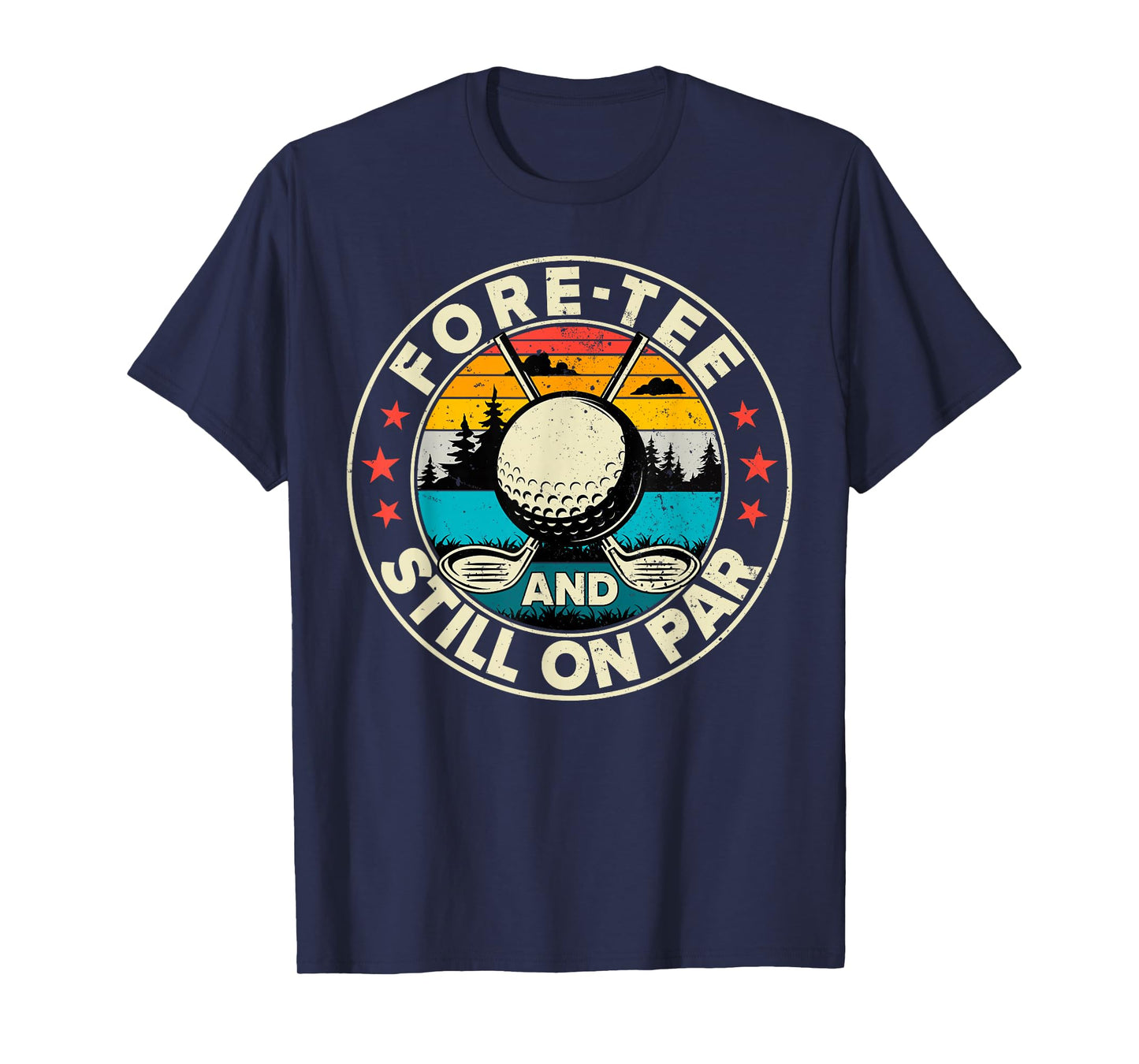 Funny 40th Birthday Golf Pun Golfing 40 Years Old Golfer T-Shirt