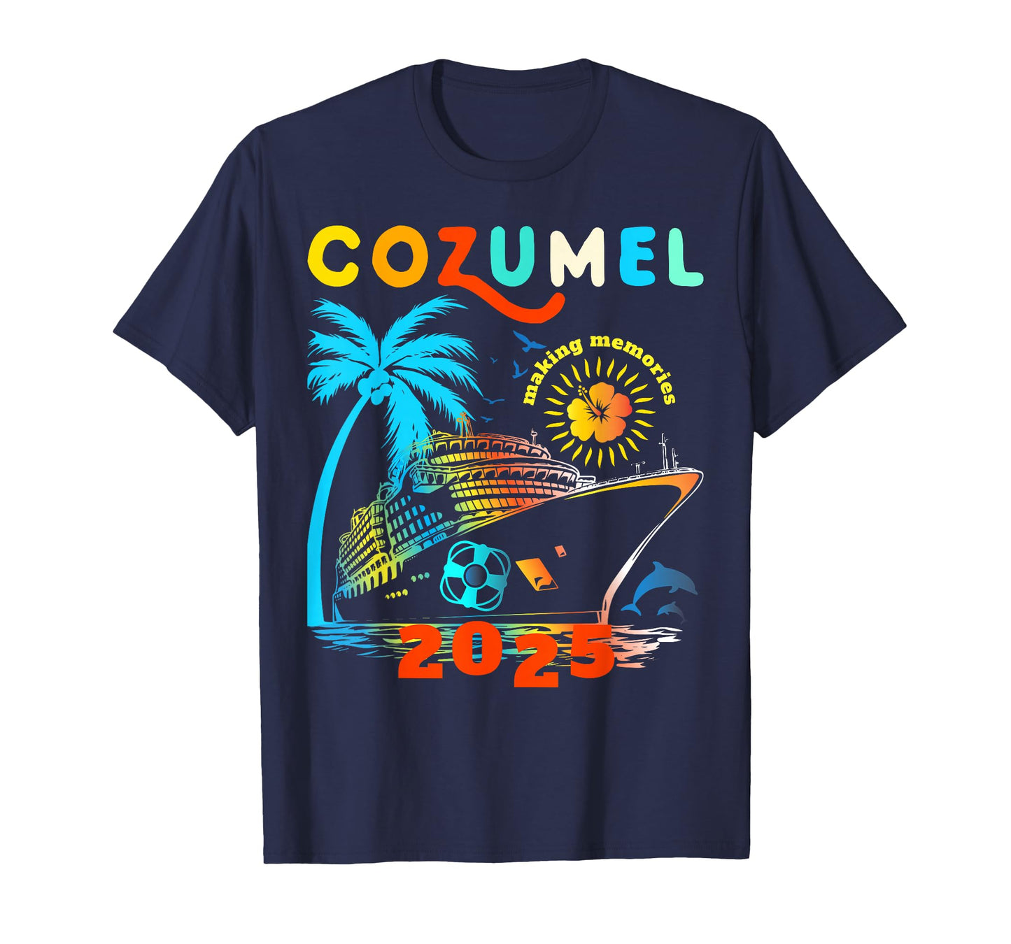 Cozumel Cruise 2025 Cruising Mexico Cozumel Family Matching T-Shirt