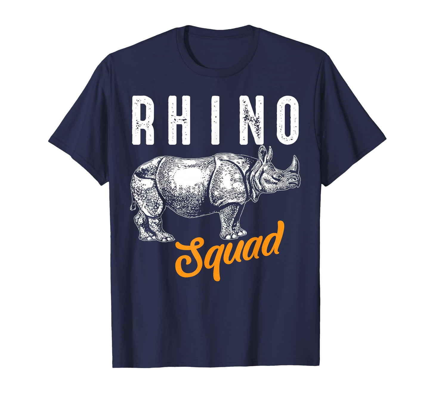 Funny Rhino Art For Men Women Kids Toddler Rhino Lover T-Shirt