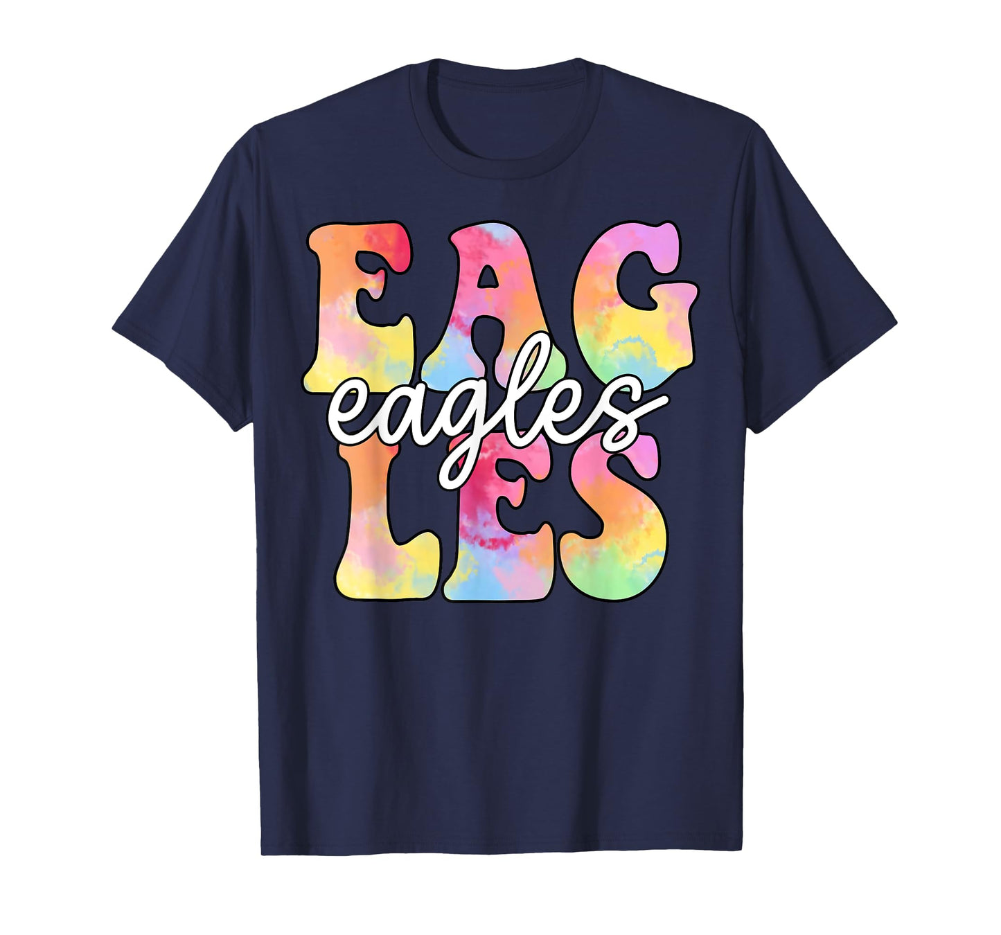 Eagles School Tie-Dye T-Shirt