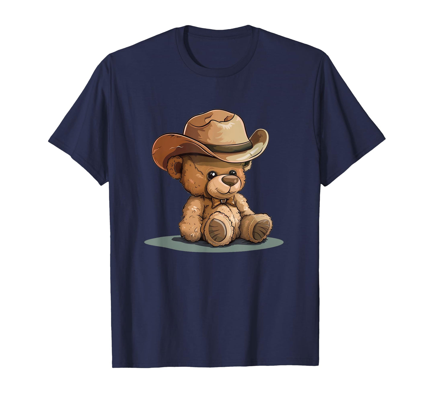Pretty Teddy Bear Costume for Cowboy Hat Lovers T-Shirt