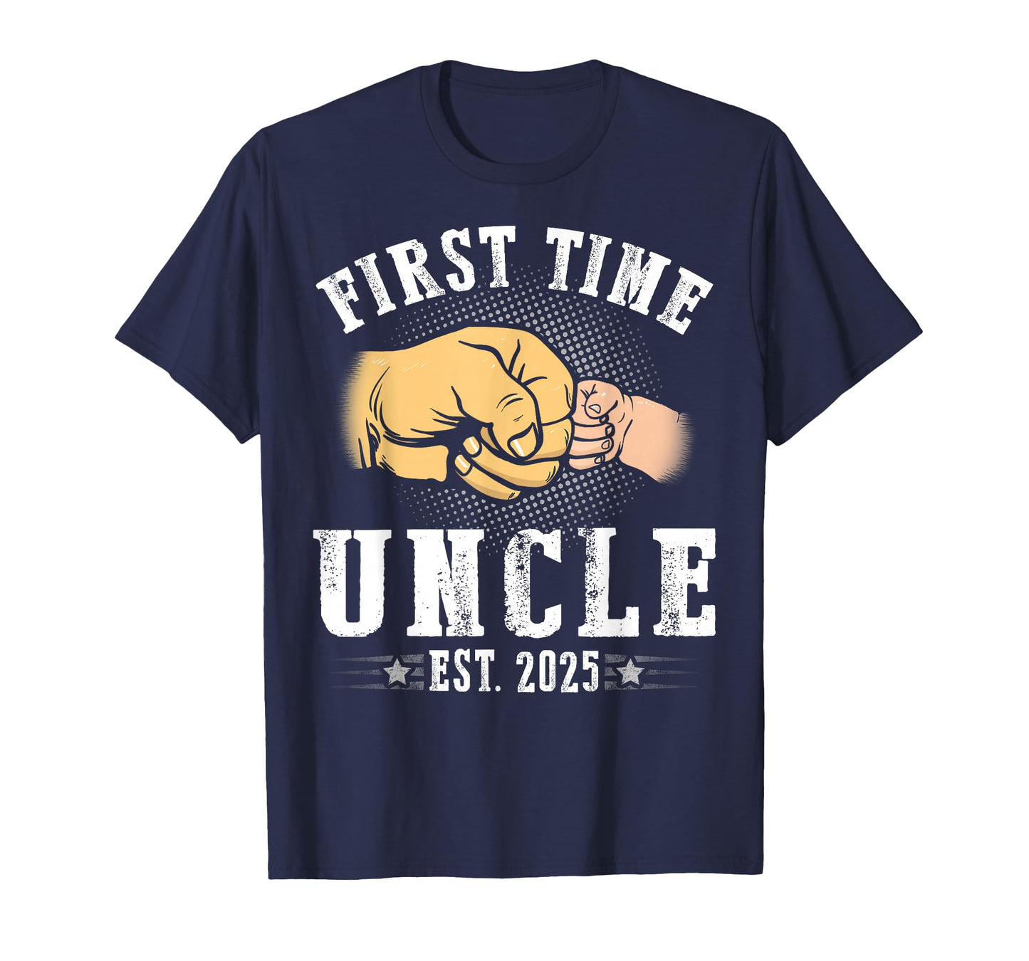 First time Uncle Est 2025 Father's Day Soon To Be Uncle T-Shirt