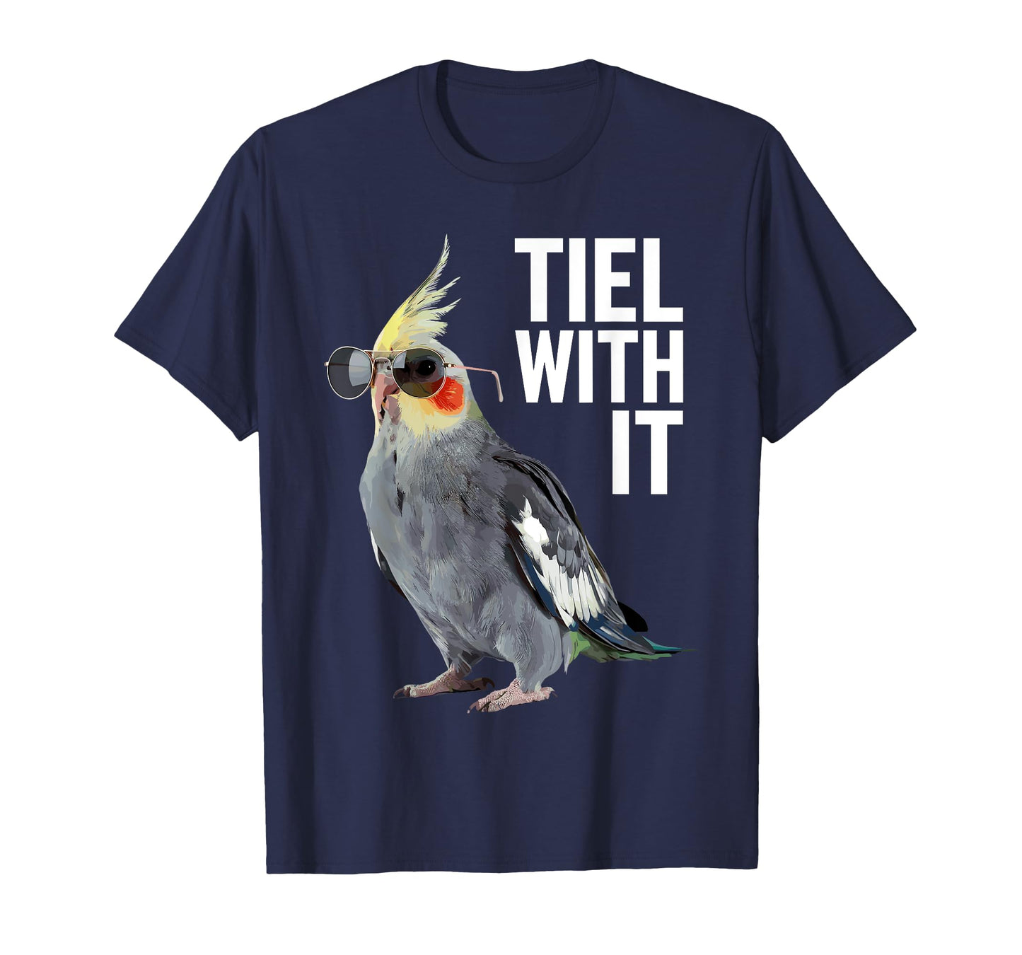 Cute Cockatiel Design For Men Women Parakeet Cockatiel Lover T-Shirt