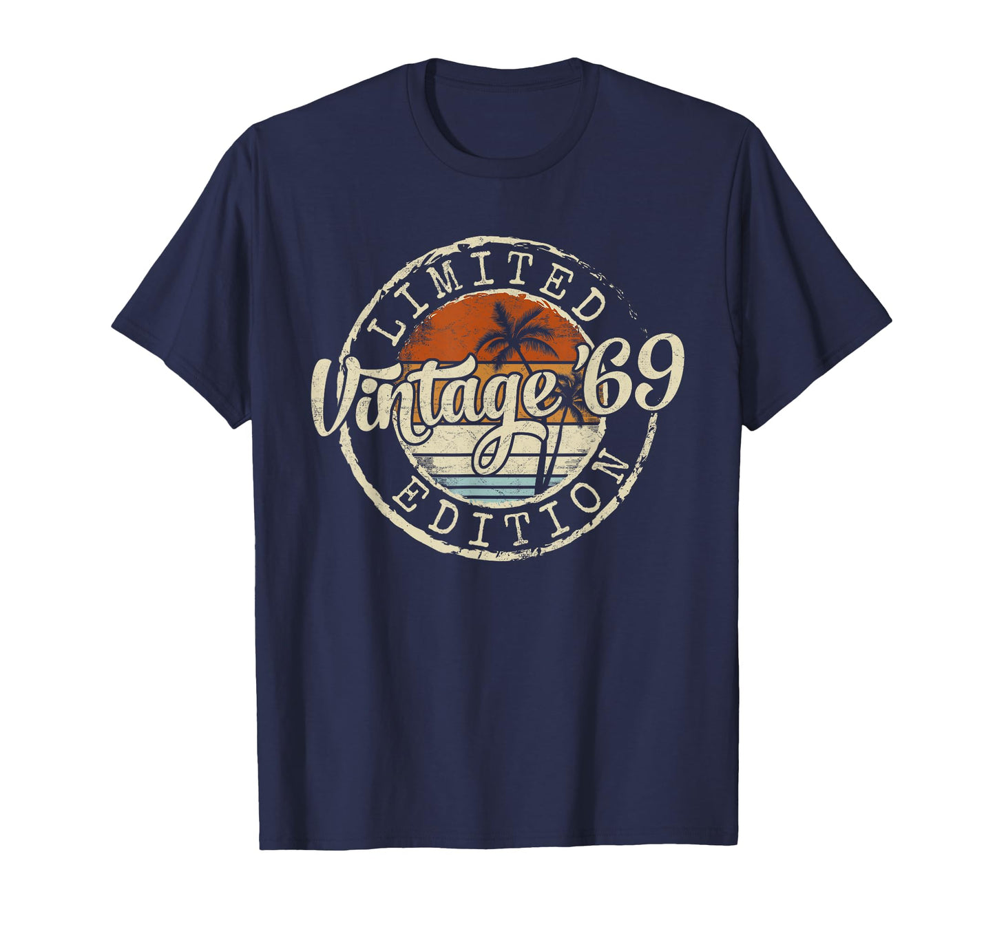 Vintage 1969 56th Birthday Gifts For Men Women 56 Year Old T-Shirt
