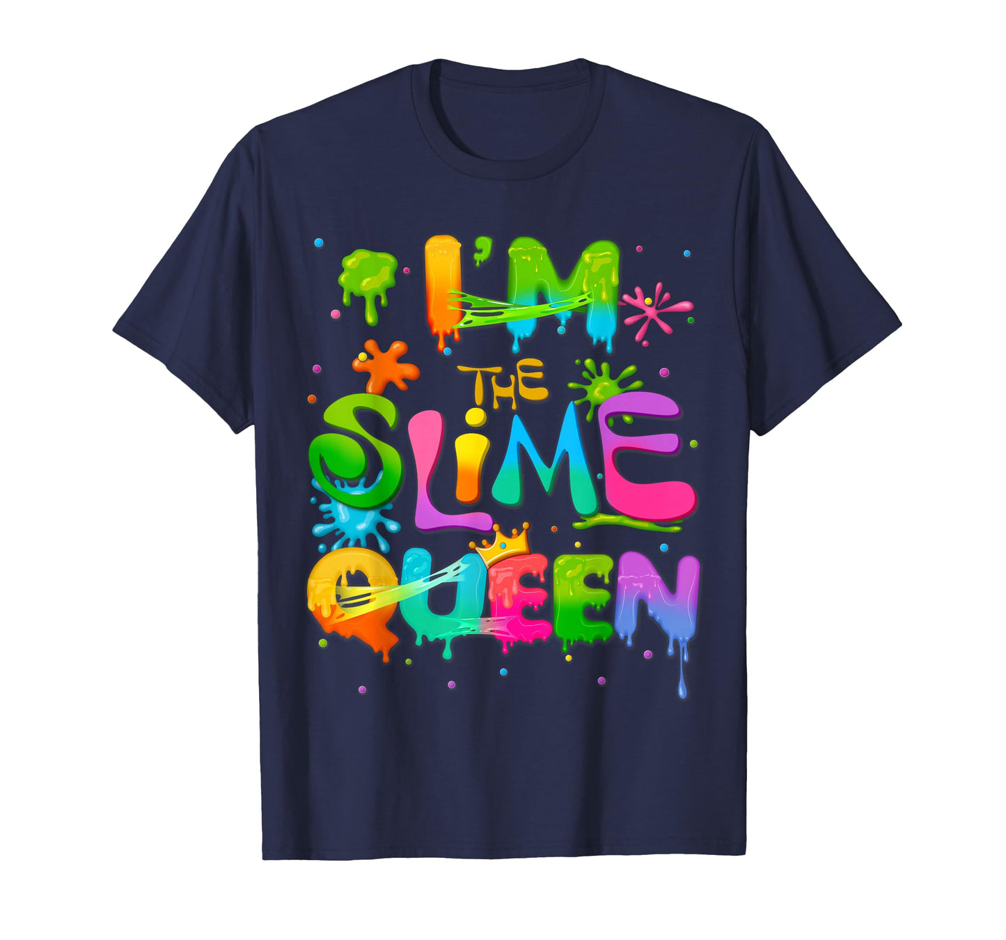 Im The Slime Queen Birthday Group Family Matching Party T-Shirt
