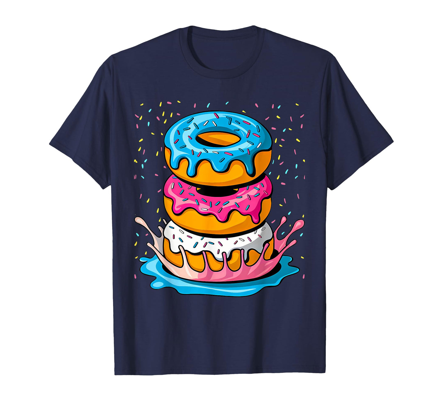 Colorful Donut I Kids Donut T-Shirt