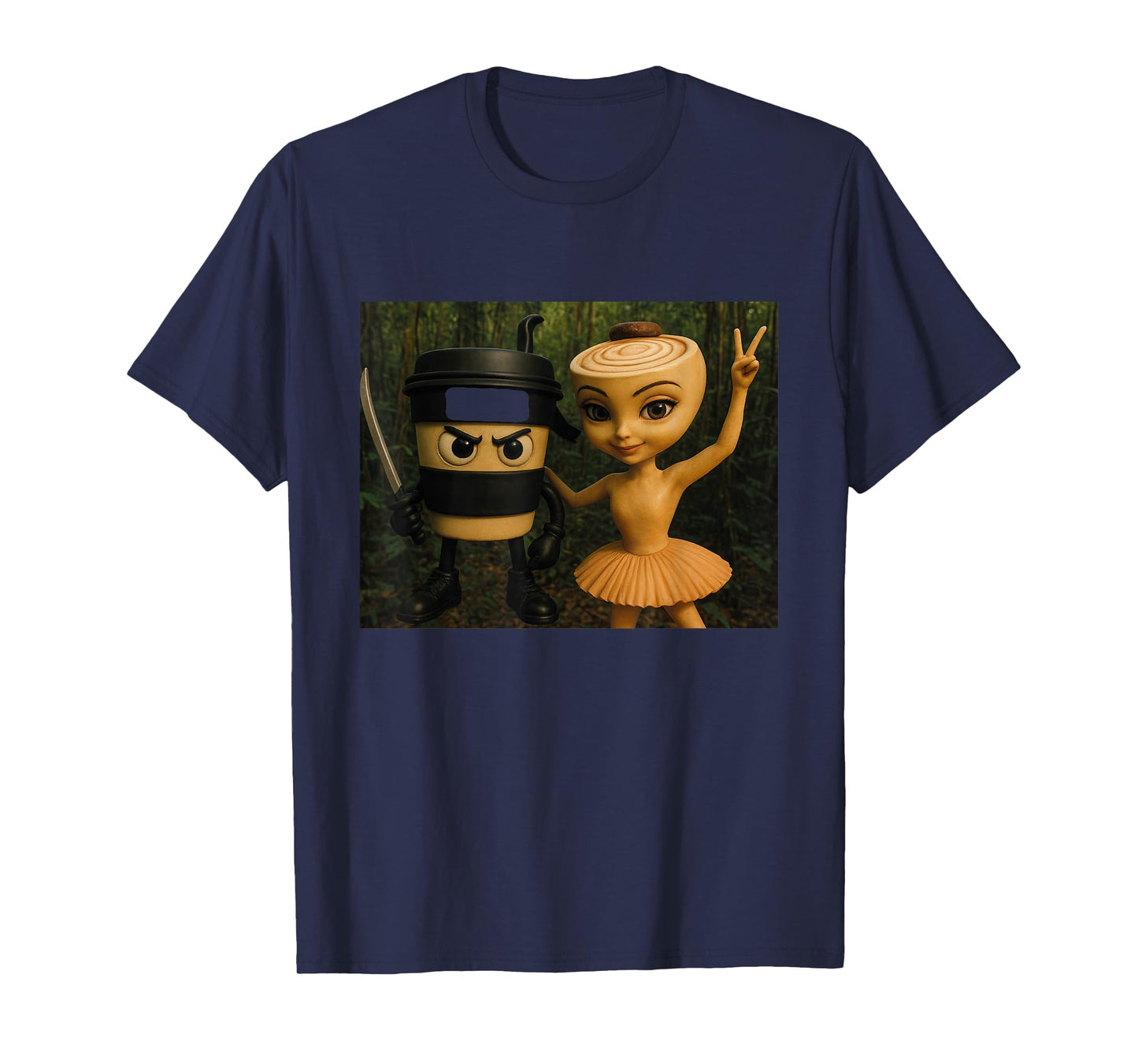 Italian Brainrot Ballerina Cappuccina Cappuccino Assassino T-Shirt