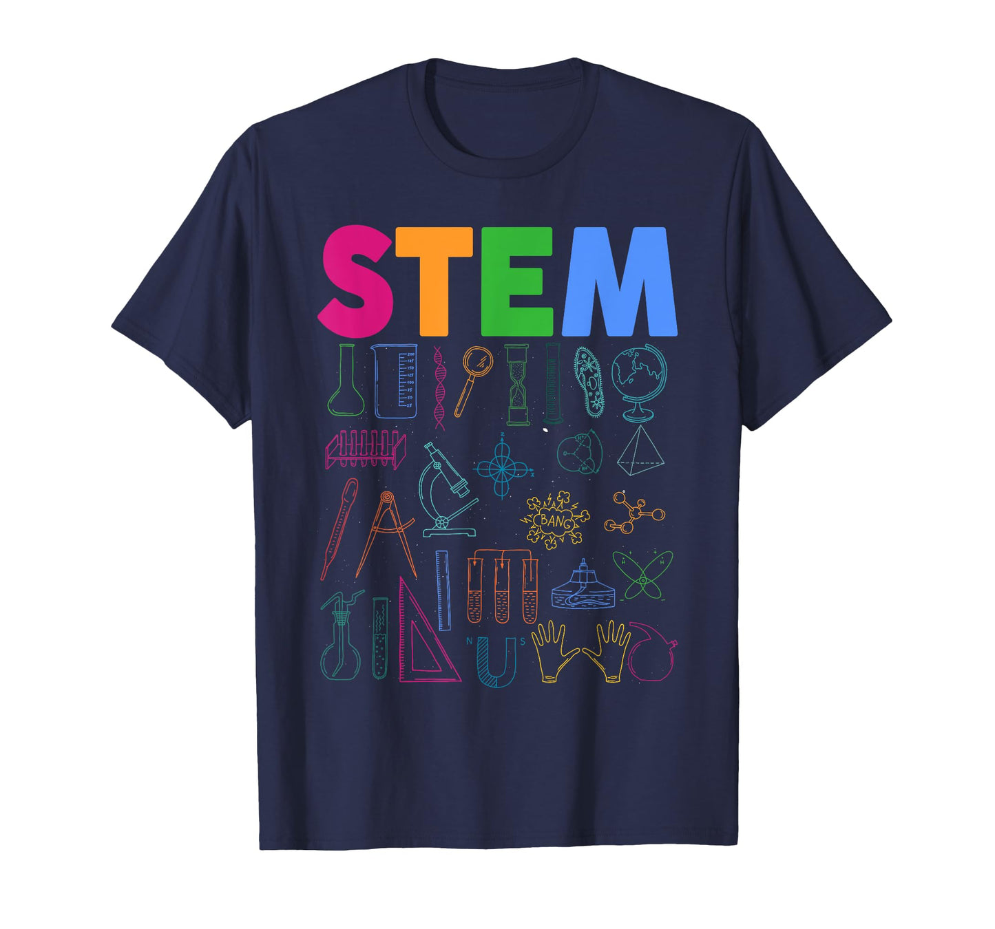 STEM Science Technology Engineering Math Teacher T-Shirt