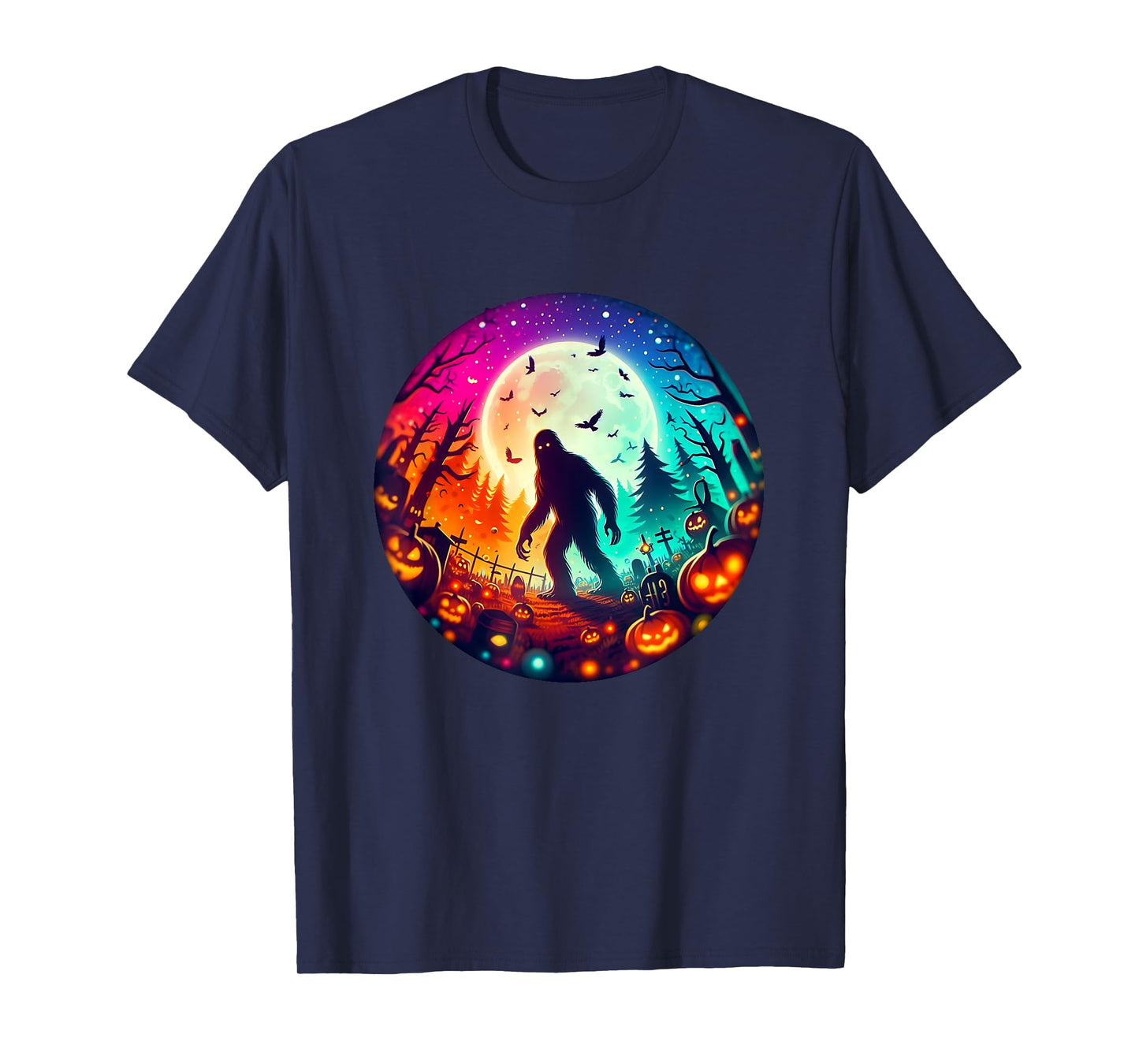 Bigfoot sasquatch Halloween Men Women Boys Kids Costume Idea T-Shirt