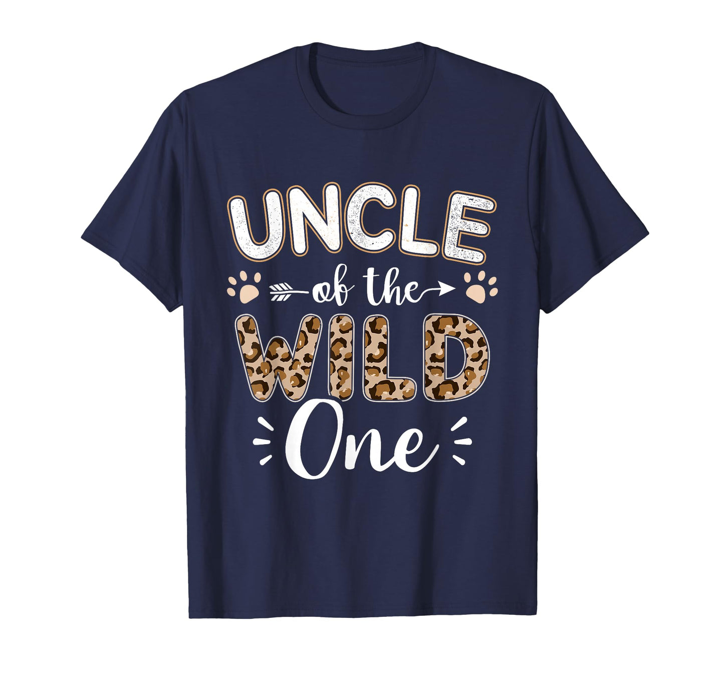 Uncle of the wild one birthday girl matching family party T-Shirt
