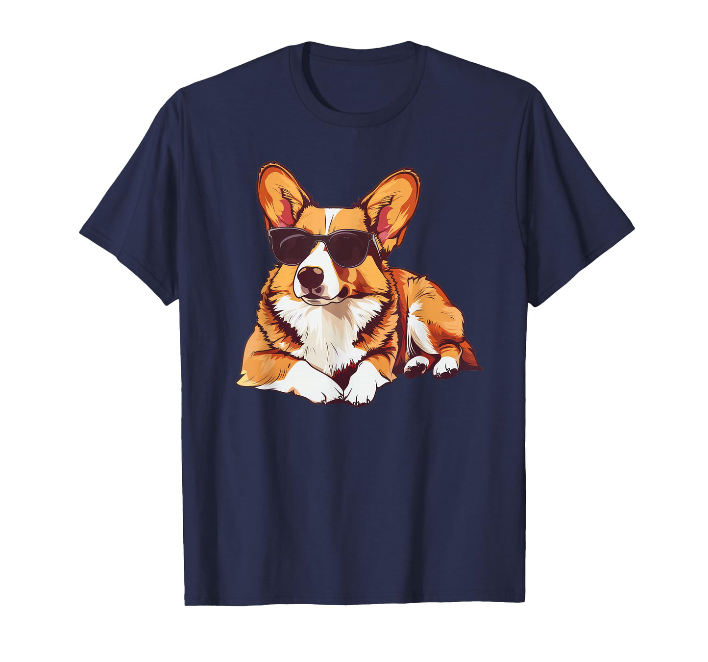 Pembroke Welsh Corgi Dog Sunglasses T-Shirt