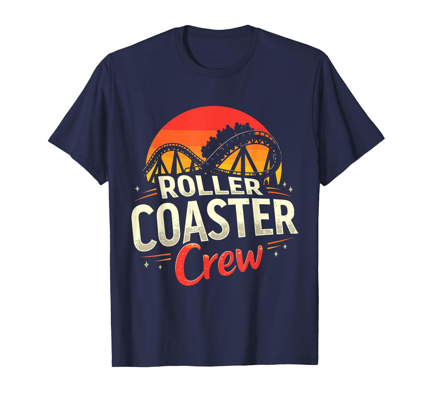 Funny Roller Coaster Crew Amusement Park Rollercoaster Kids T-Shirt