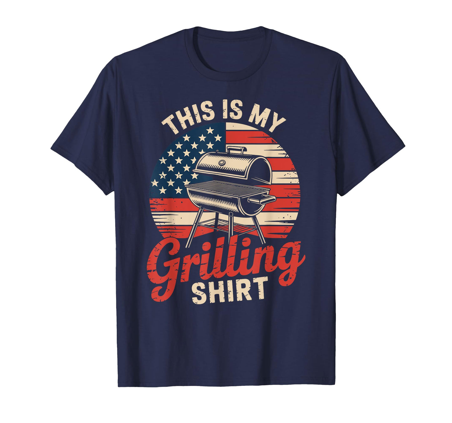 This Is My Grilling Funny BBQ T-Shirt