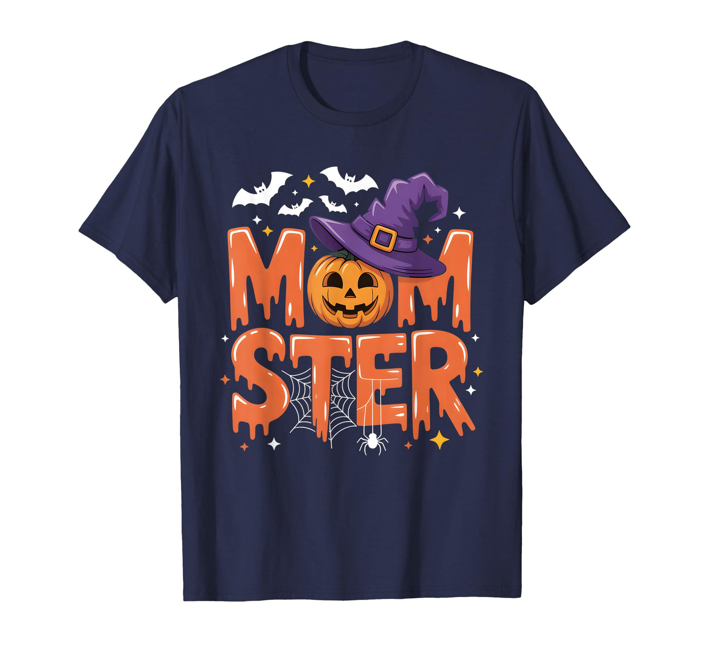 Momster Mom Mommy Matching Family Halloween Costume Women T-Shirt