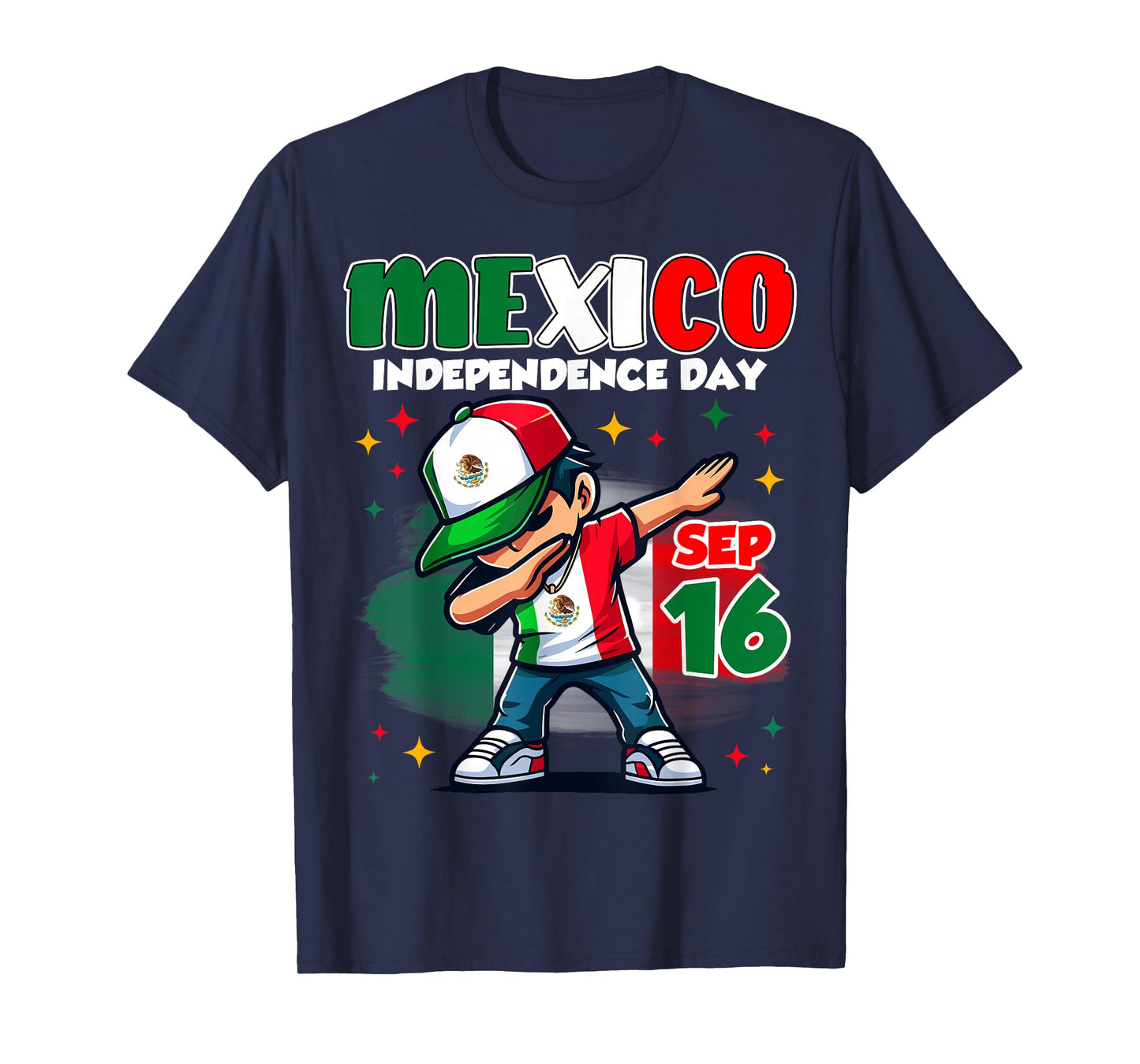 Mexico Independence Day September 16 Celebration boys T-Shirt