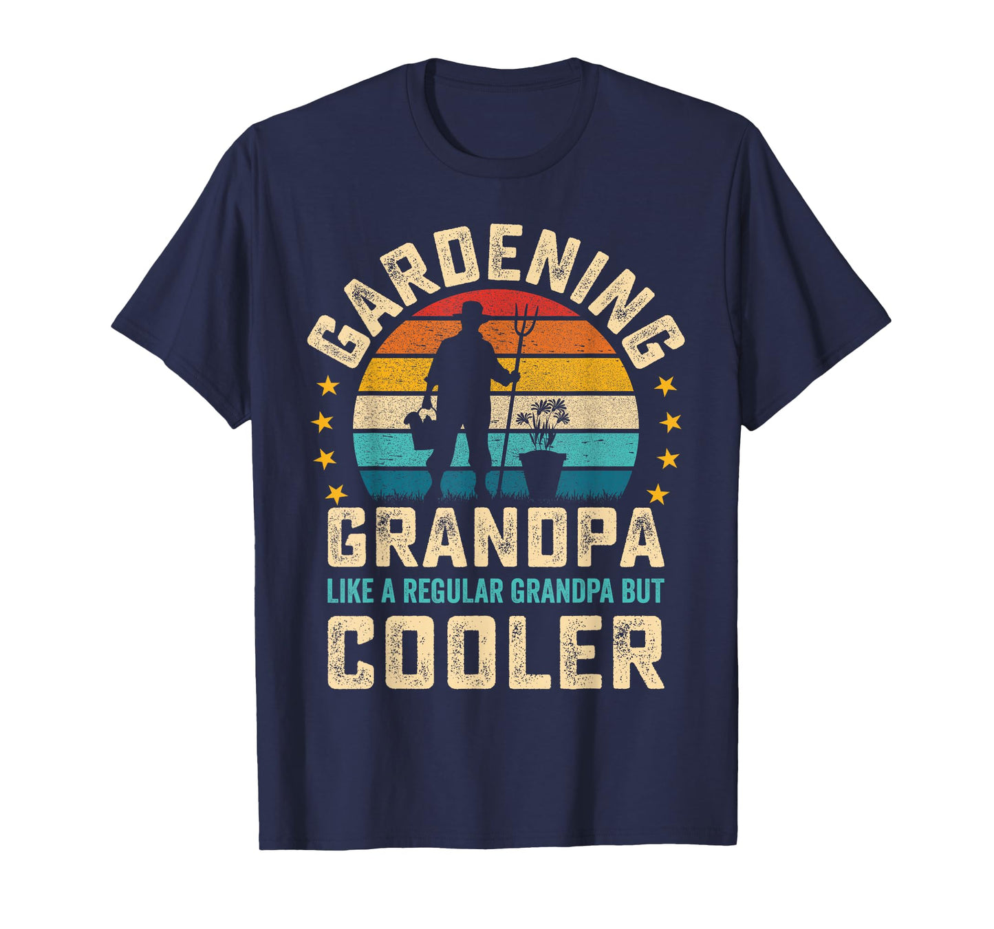 Gardening & Plants Lover Grandpa Funny Grandfather Gardener T-Shirt