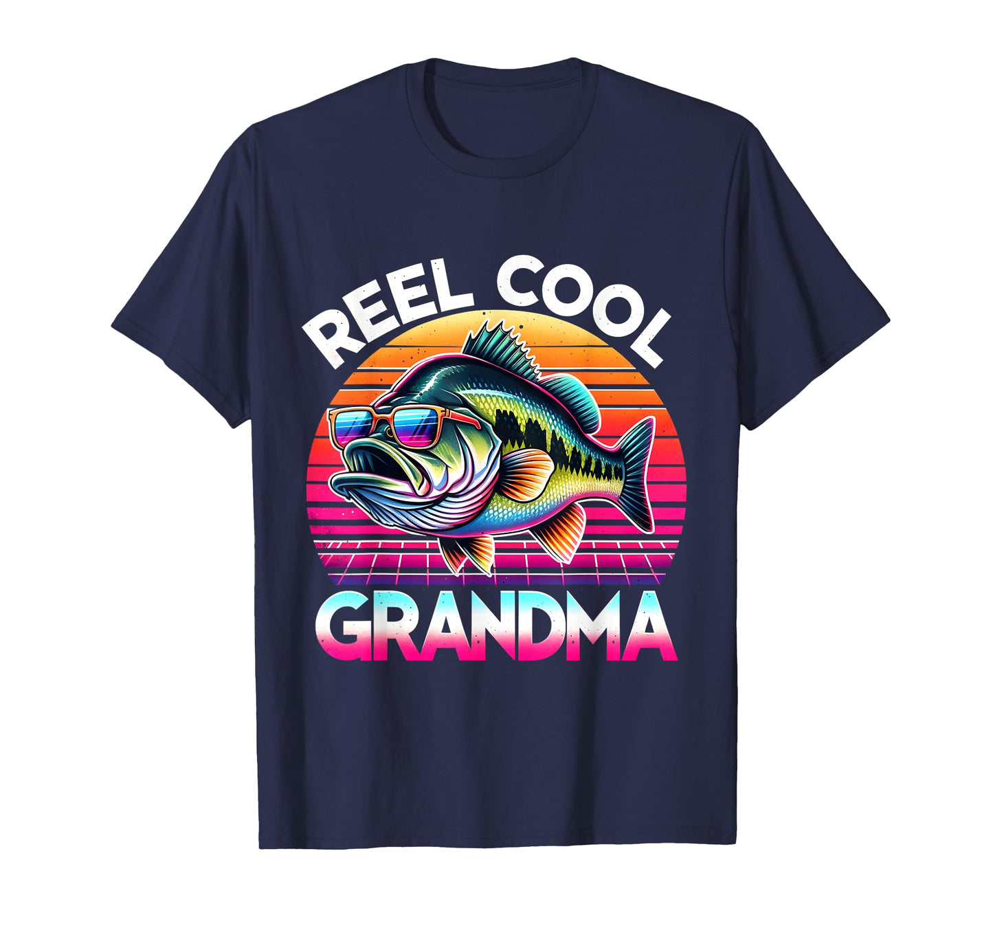 Reel Cool Grandma Mother’s Day Gifts Funny Fishing Grandma T-Shirt