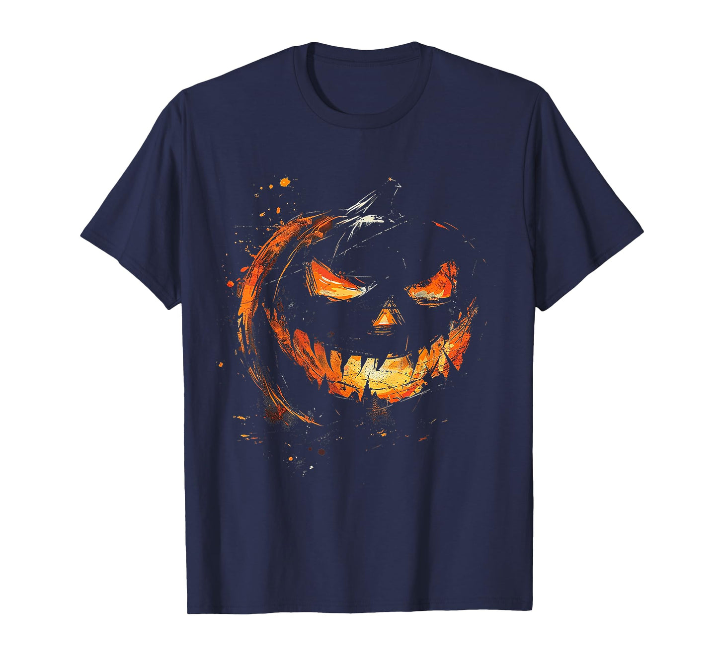 Pumpkin Costume Halloween Spooky Art Pumpkin T-Shirt