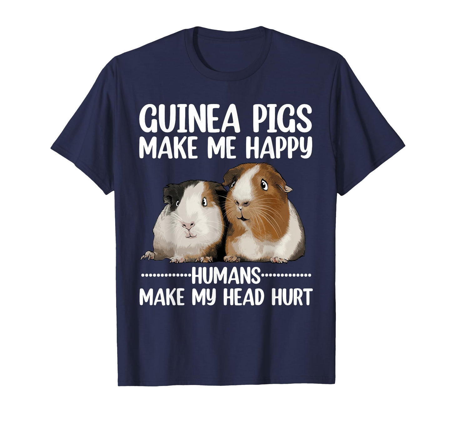 Funny Guinea Pig Art for Men Women Kids Guinea Pig Lovers T-Shirt