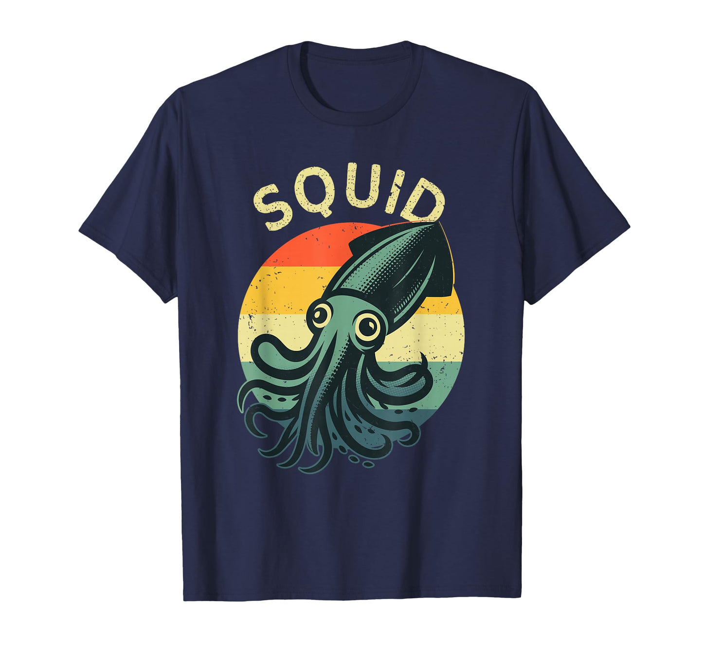 Squid Costume for Men Women Kids Adults Octopus Squid Lovers T-Shirt