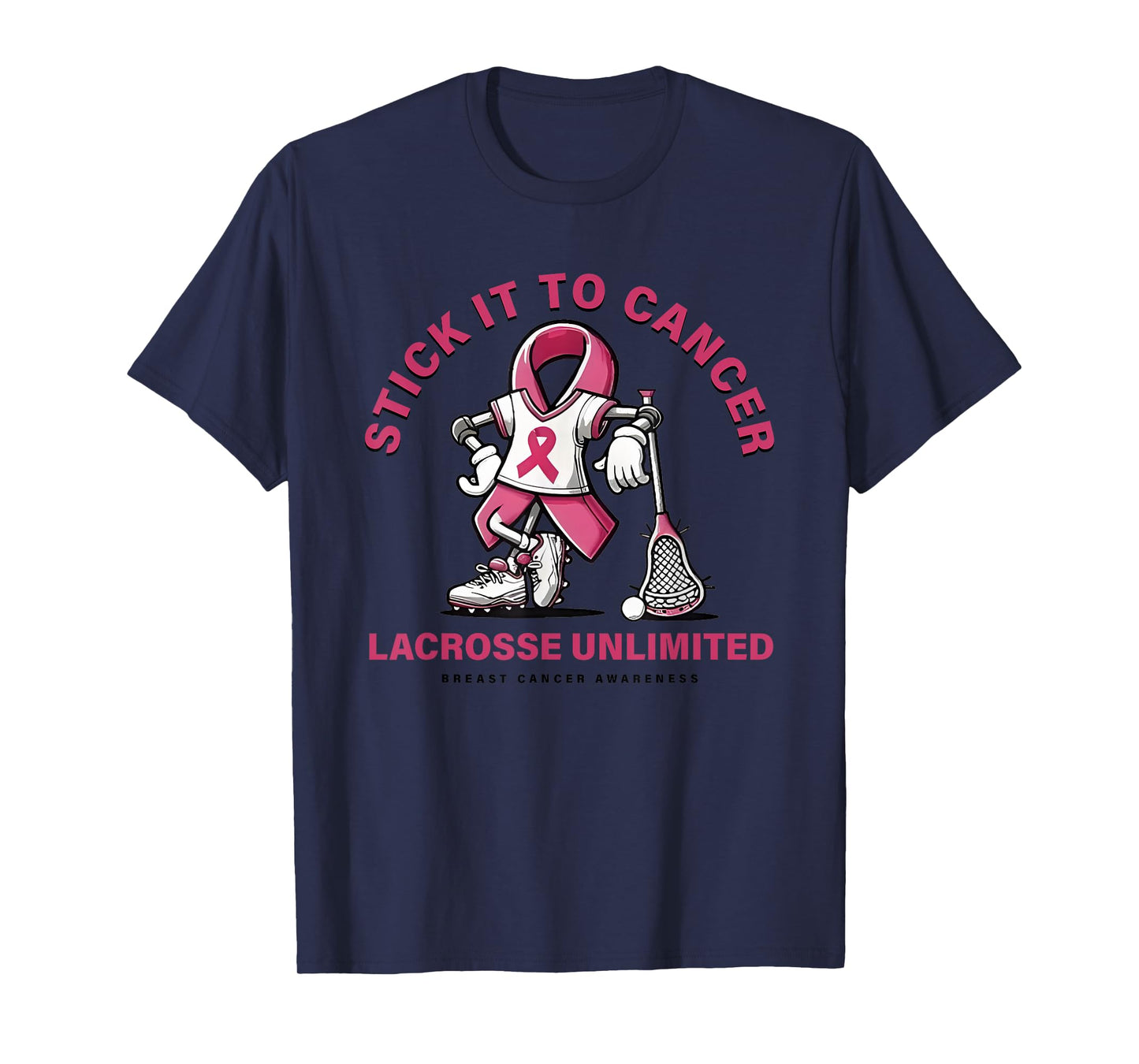 Stick It To Cancer Lacrosse Unlimited T-Shirt