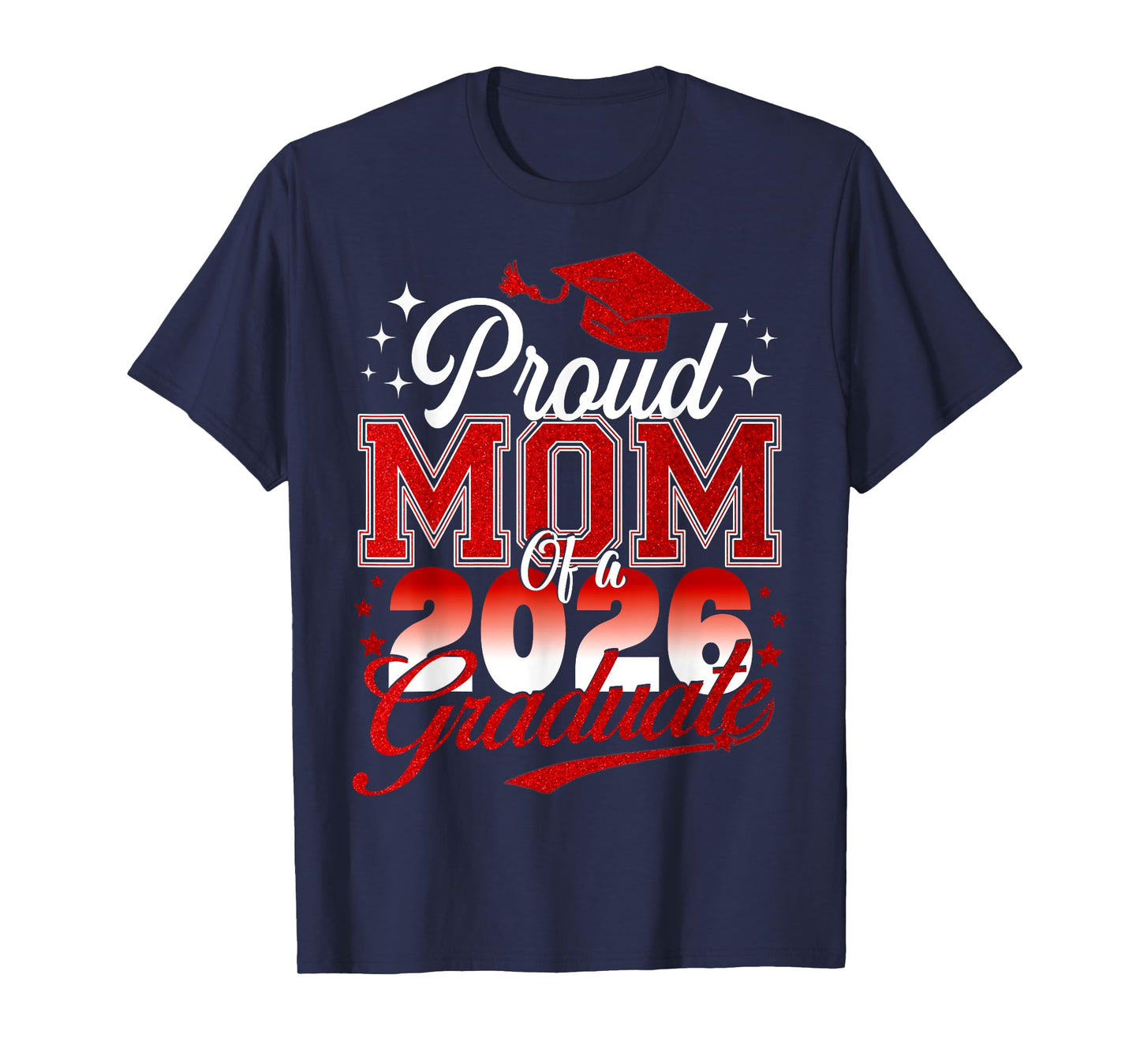 Senior Mom 2026 Graduation Proud mom of a 2026 graduate T-Shirt