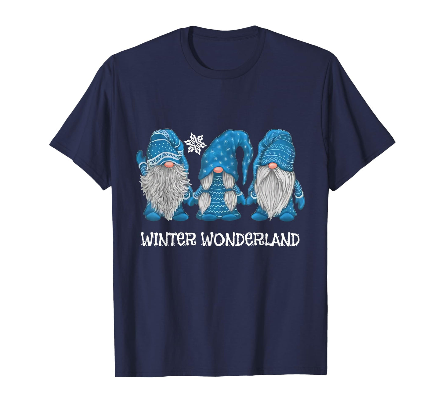 Winter Wonderland Gnomes Winter Snowy Gnomes Snow Gnome T-Shirt