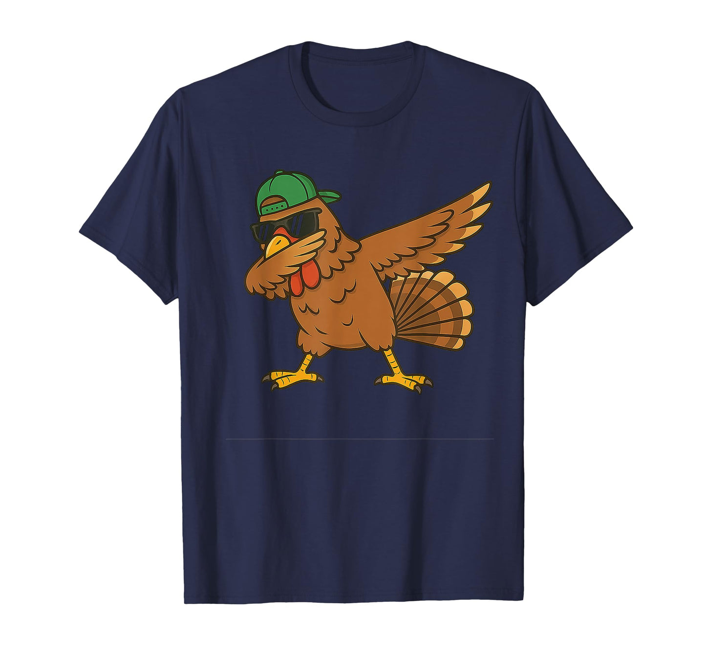 Turkey Dab Meme Animal Dance Funny Gifts for Men Women Kid T-Shirt