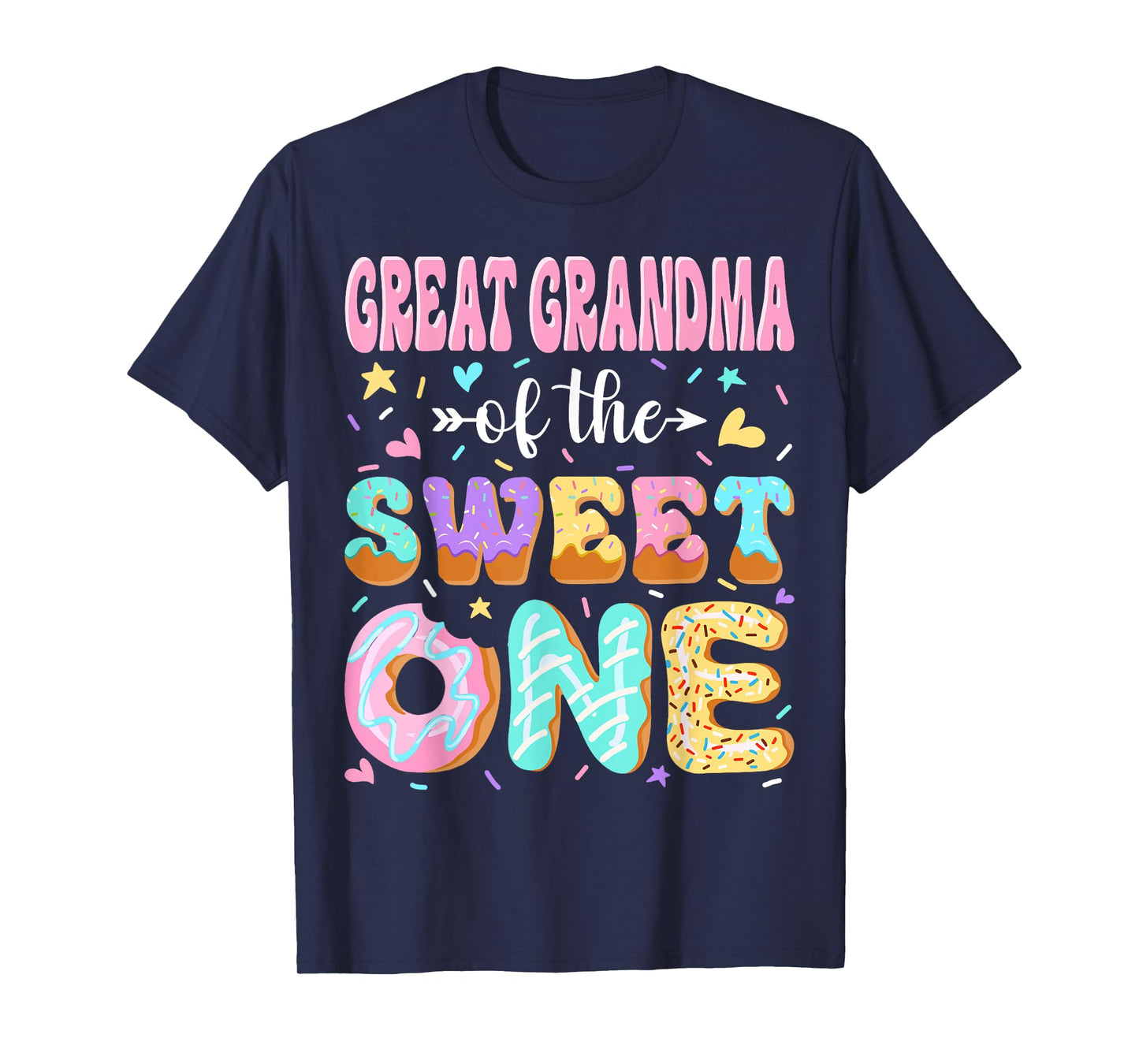 Great Grandma of The Sweet One First Birthday Family T-Shirt