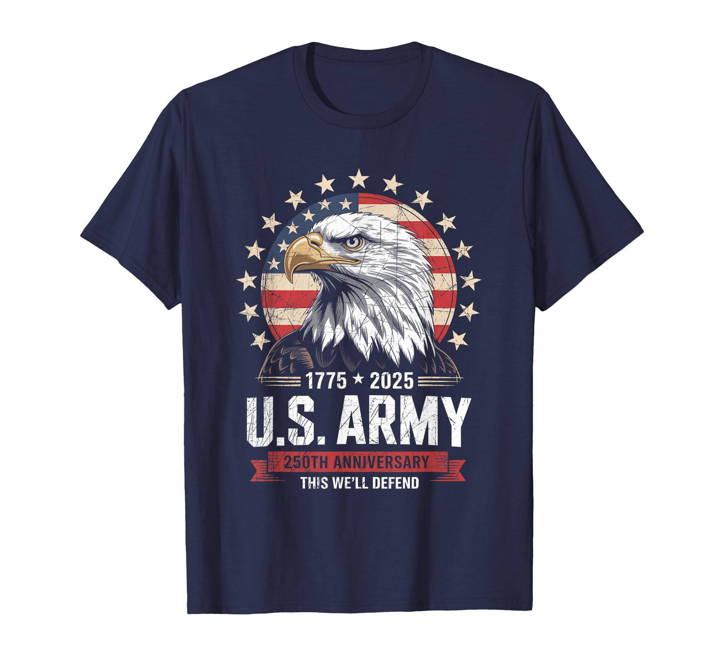 United States Army 1775-2025 250th anniversary we defend T-Shirt