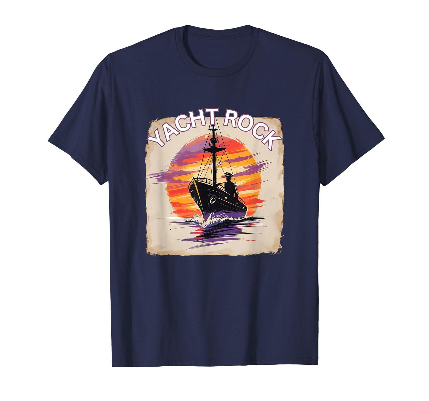 Yacht Rock Boating Drinking Maritime Party Fun T-Shirt