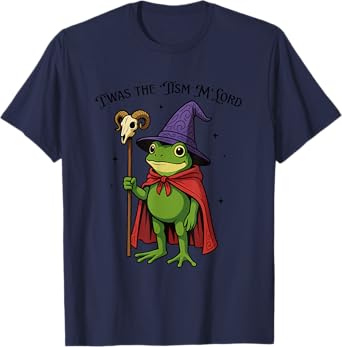 Autism Awareness Support Funny Autistic Twas The Tism M Lord T-Shirt