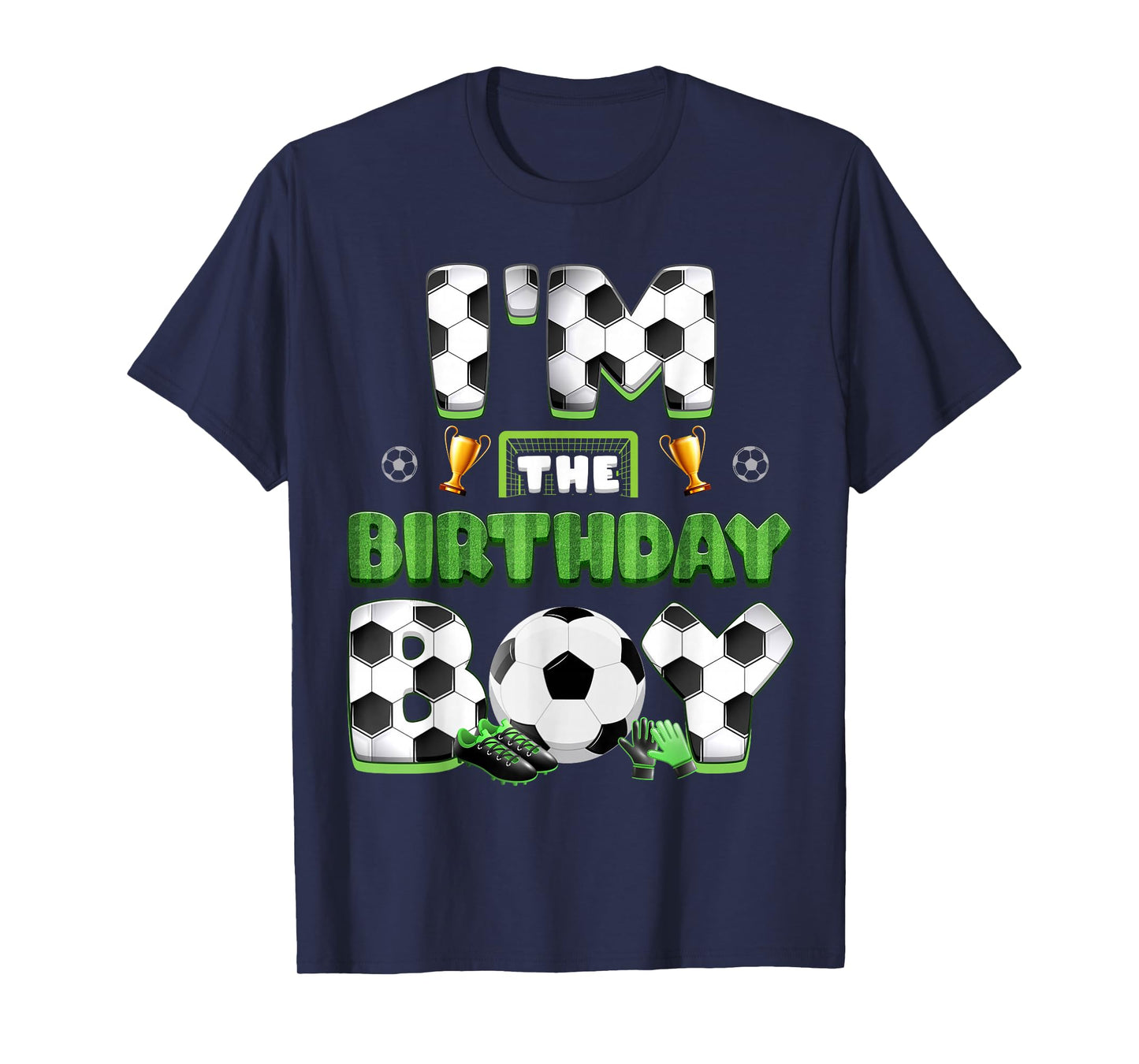 Im The Birthday Boy Soccer Group Family Matching Party T-Shirt