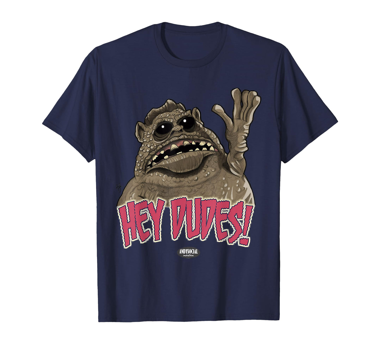 Nab1804 Unisex-Adults Grey Cartoon Animal Retro T-Shirt - Small - Call Me Chet, Weird Chet