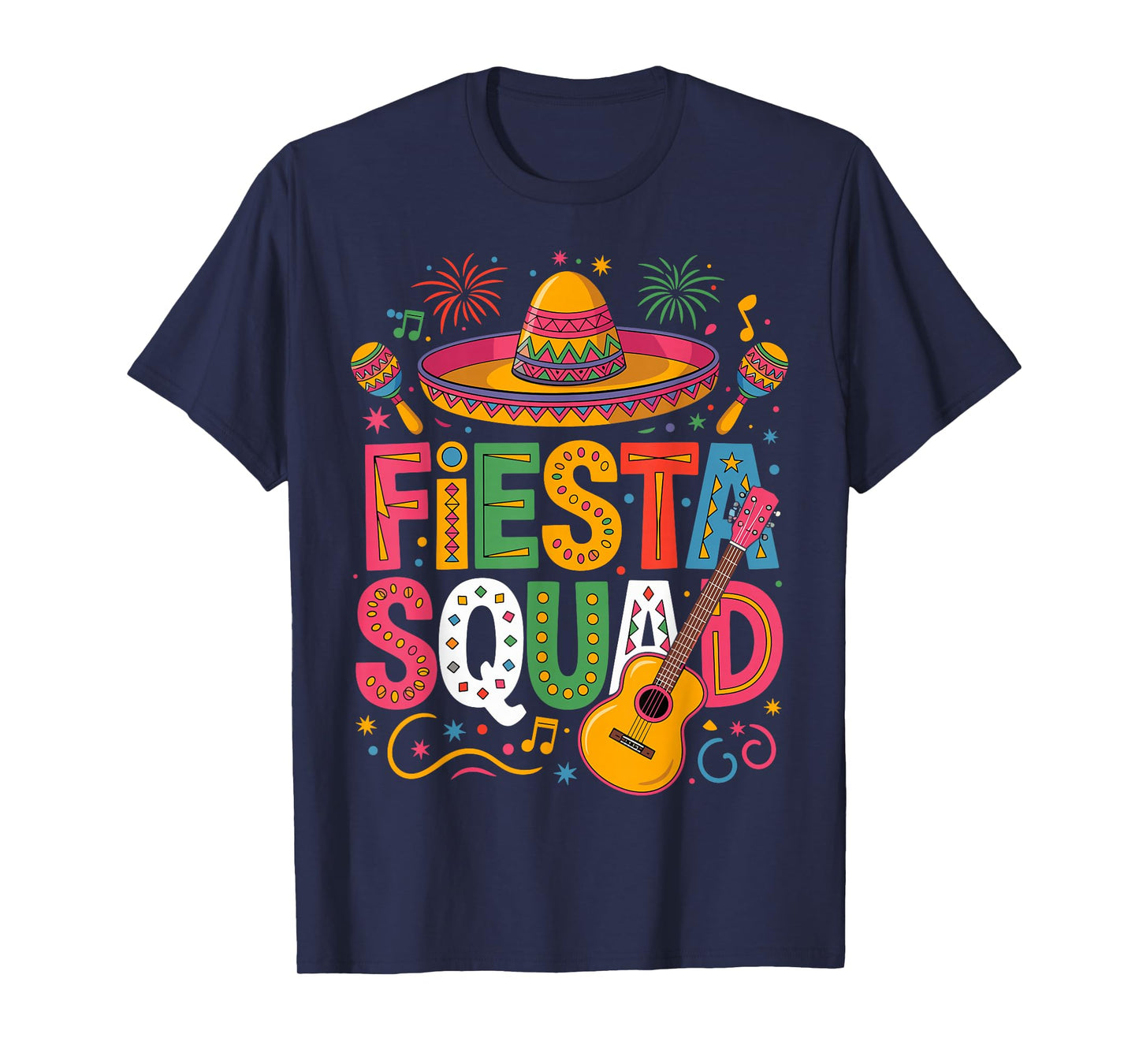 Fiesta Squad Family Matching Cinco de Mayo T-Shirt