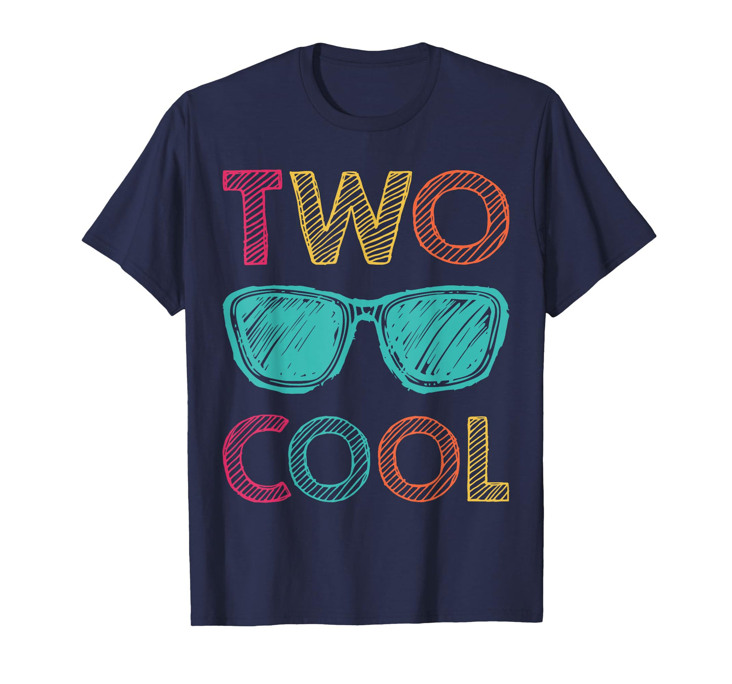 Two Cool 2 Years Old Birthday For Boy Birthday Party Boys T-Shirt