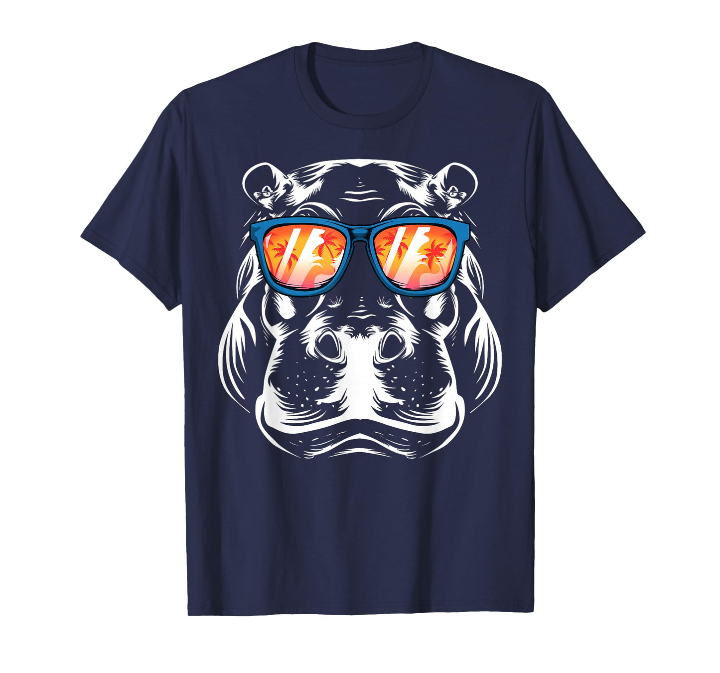 Cool Hippopotamus For Men Women Hippo Zoo Day Animal Lover T-Shirt