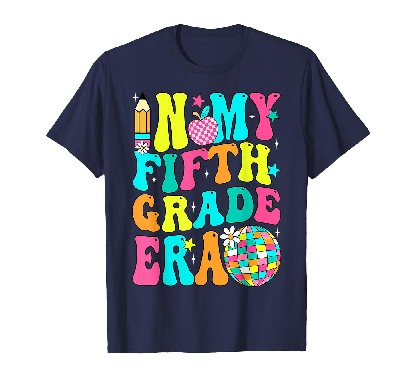 In My Fifth Grade Era 5th Grade Teacher Student Boy Girl T-Shirt