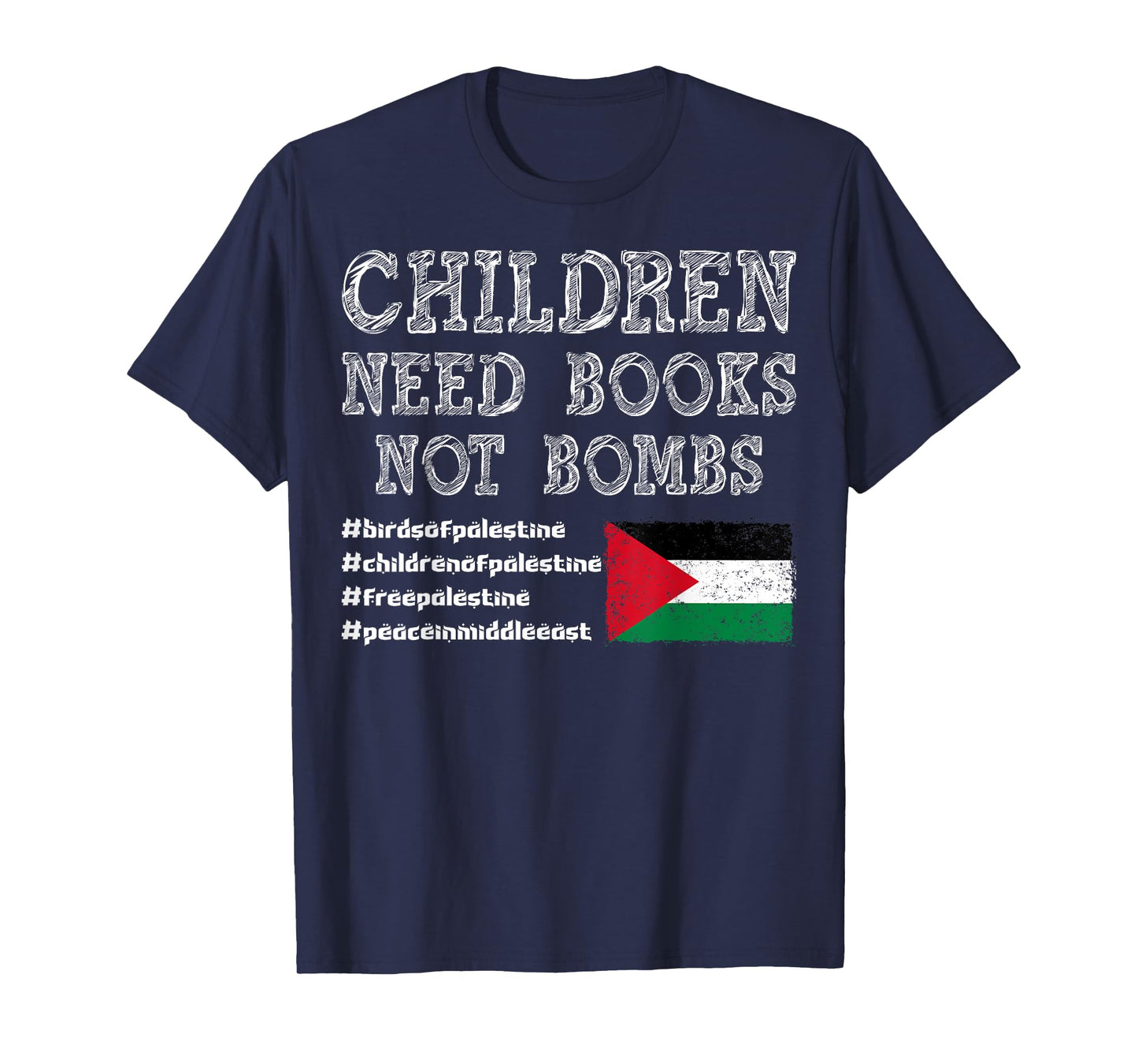 Children of Palestine need books, not bombs T-Shirt