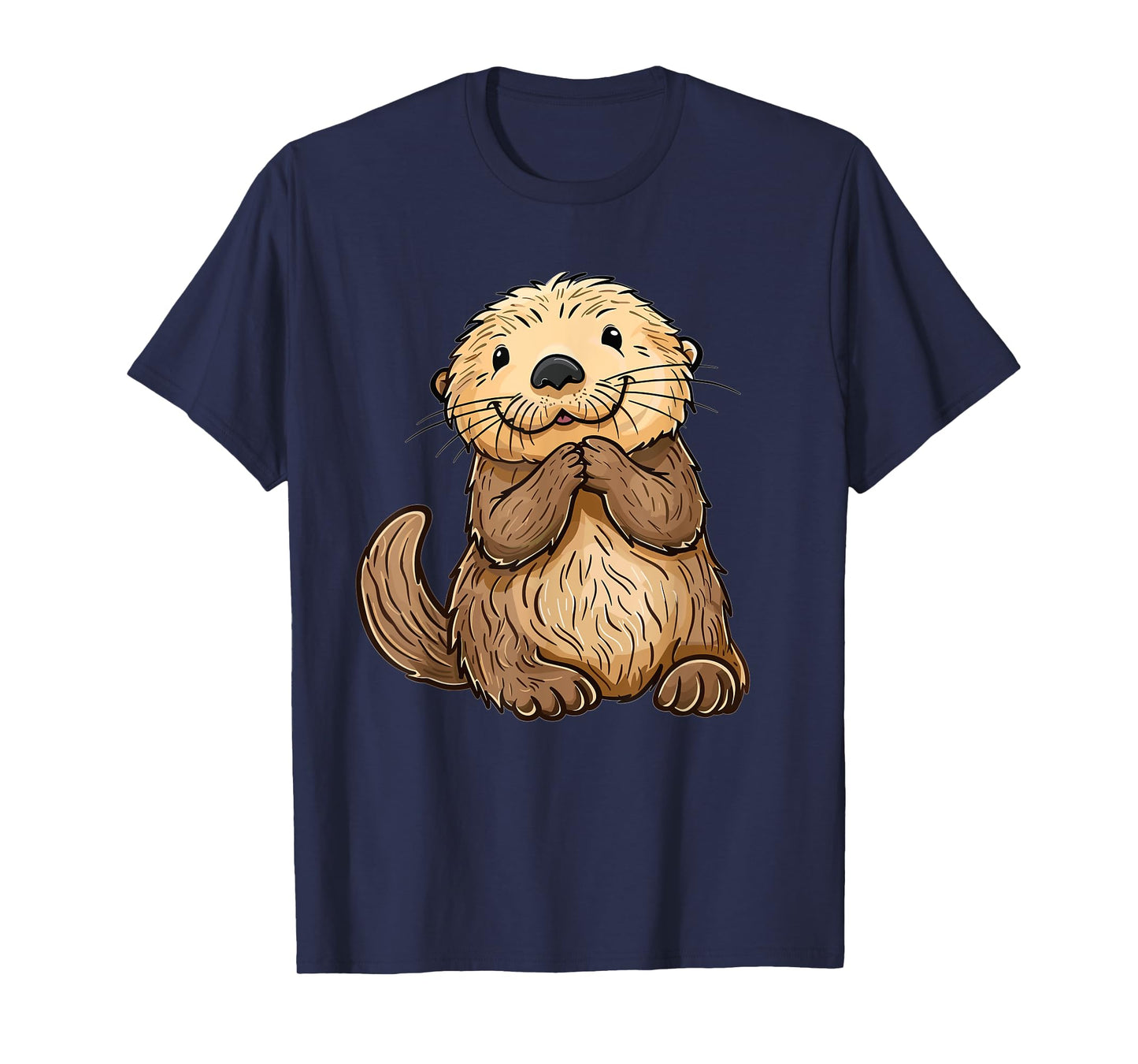 Cute Sea Otter I Kids Sea Otter T-Shirt