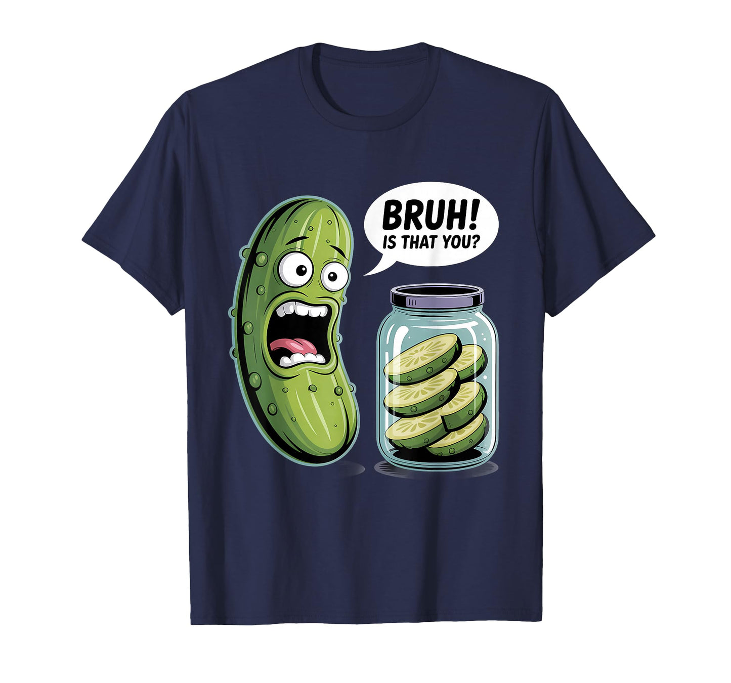 Pickle Dill Cucumber Pickling Funny Pickled Lover T-Shirt