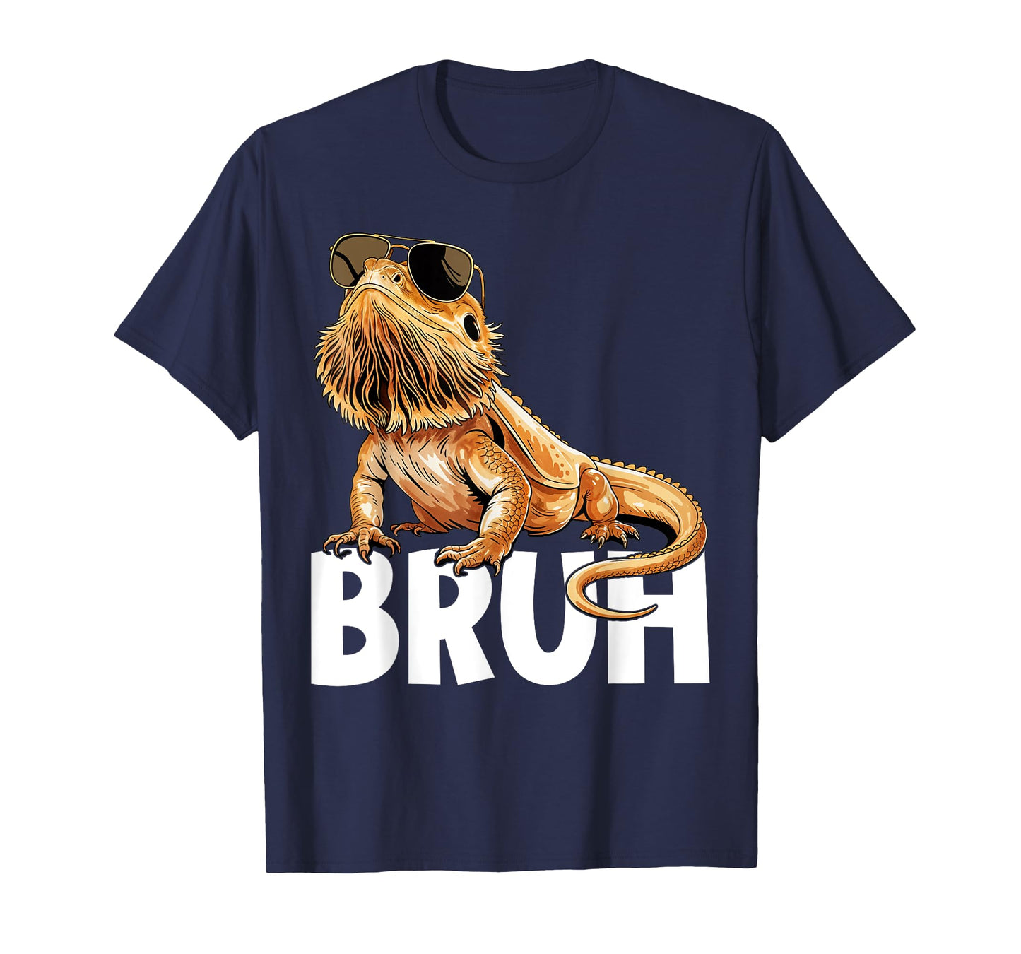 Tiny Dinosaur Bruh Bearded Dragon Lover T-Shirt