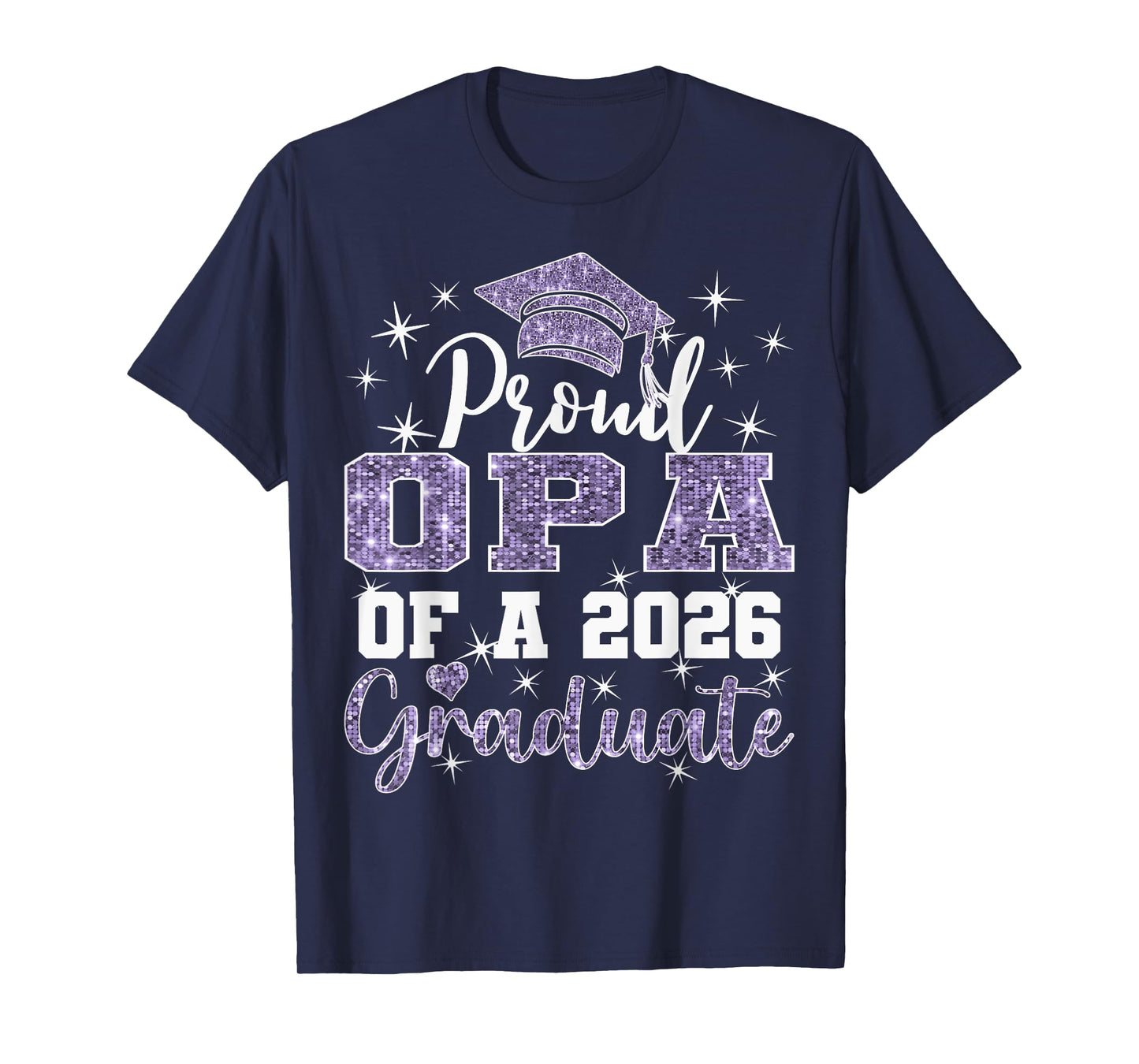 Super Proud OPA of 2026 Graduate Senior Graduation Family T-Shirt