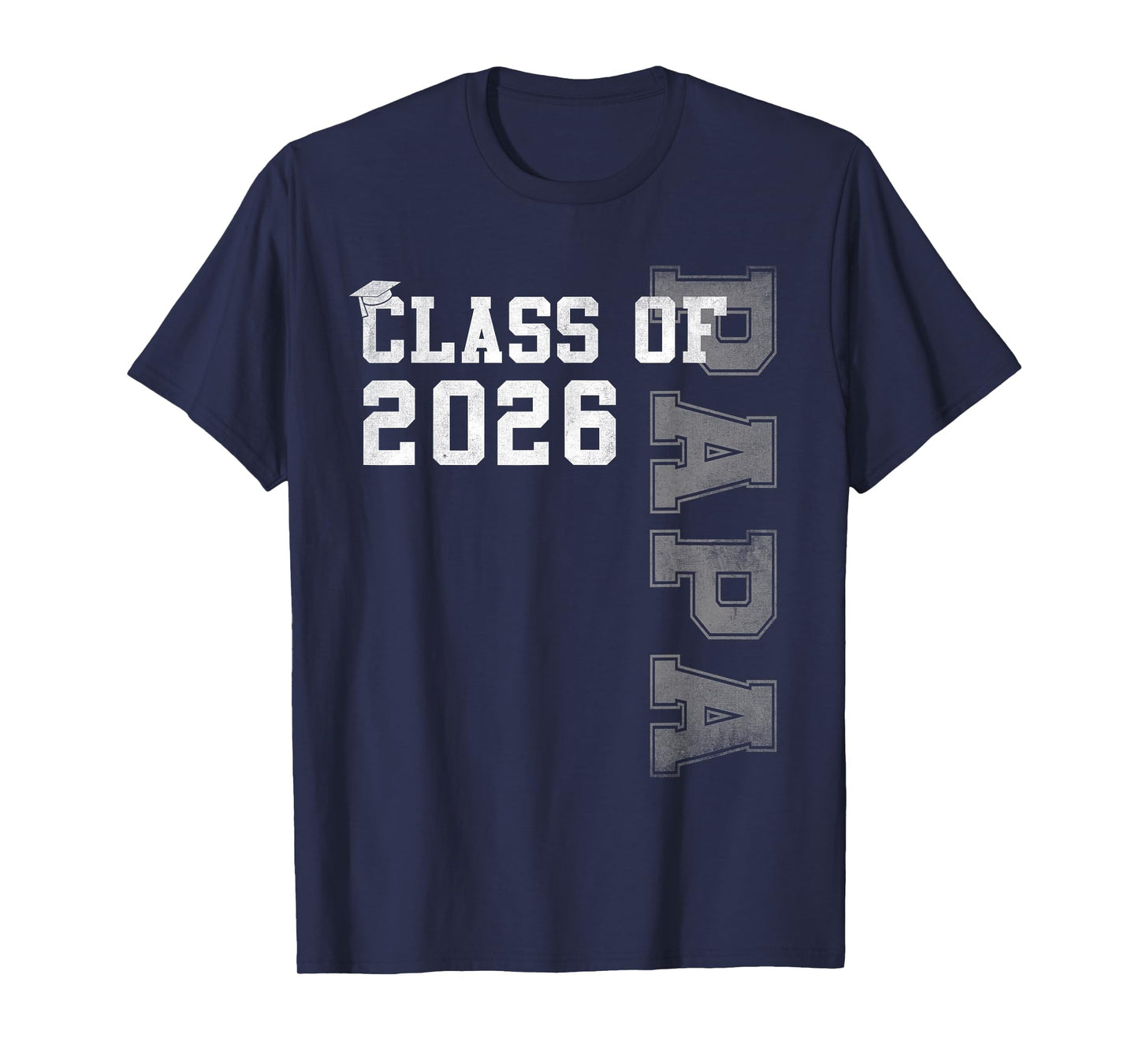 Proud Papa Of A 2026 Graduate Grad Senior Graduation T-Shirt