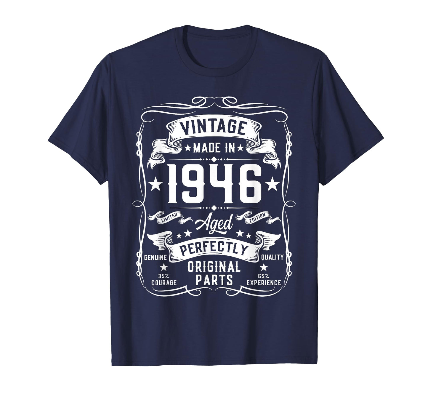 Vintage 1946 79 Years Old Gifts for Men 79yr 79th Birthday T-Shirt