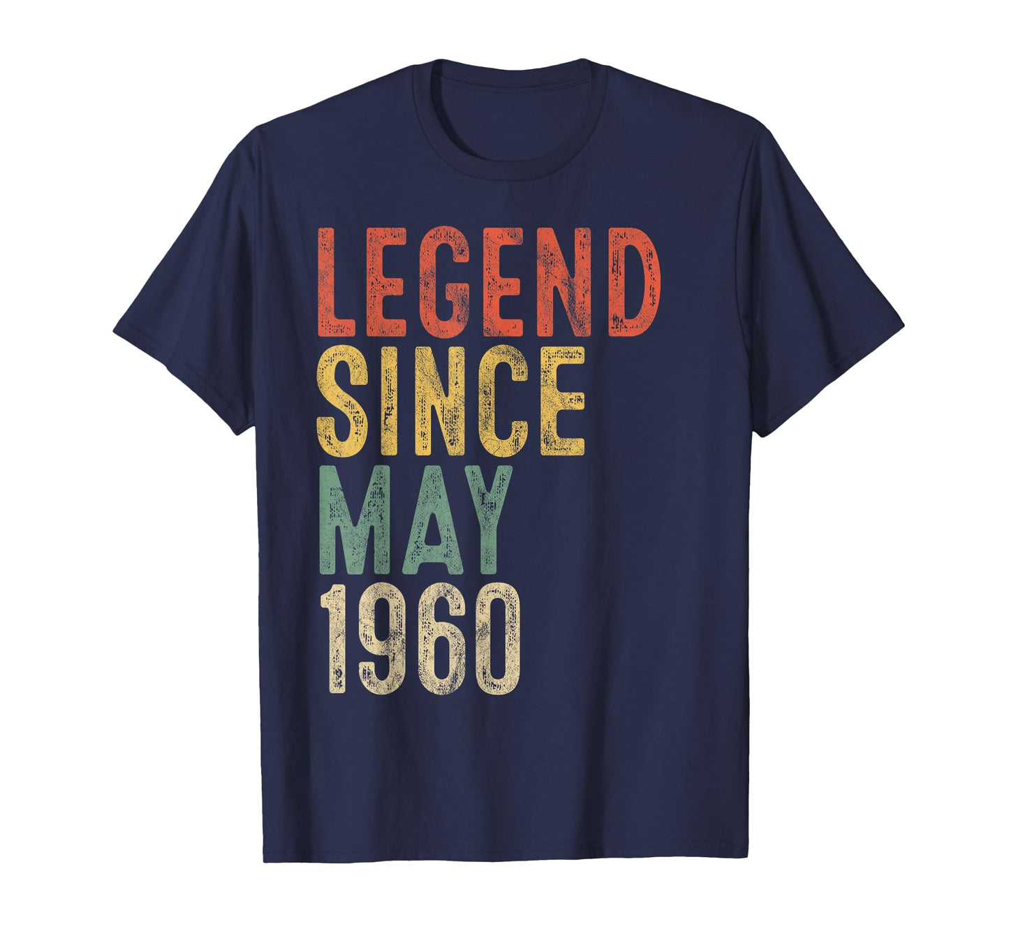 Legend 1960 65th Birthday Gifts for Men Women 65 Year Old T-Shirt