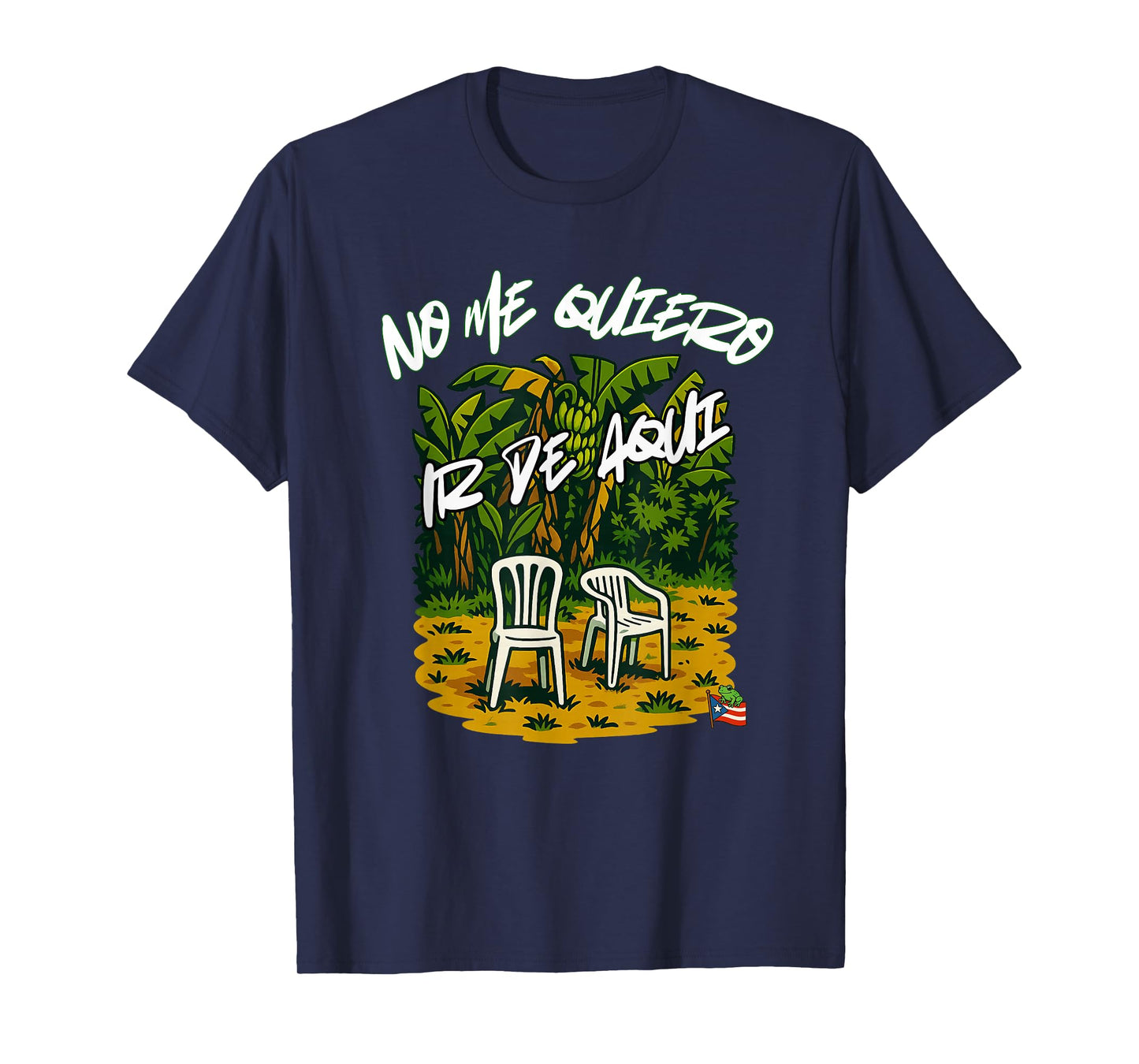 No Me Quiero Ir De Aquí Puerto Rico Tank T-Shirt