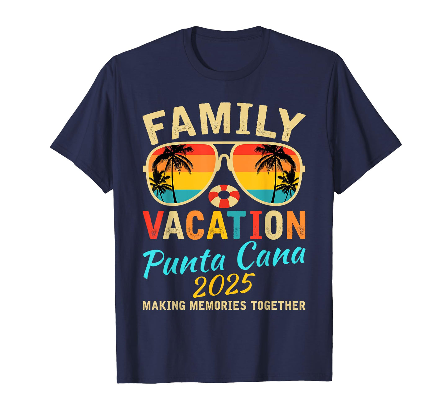 Family Punta Cana Vacation 2025 Summer Vacation Matching T-Shirt