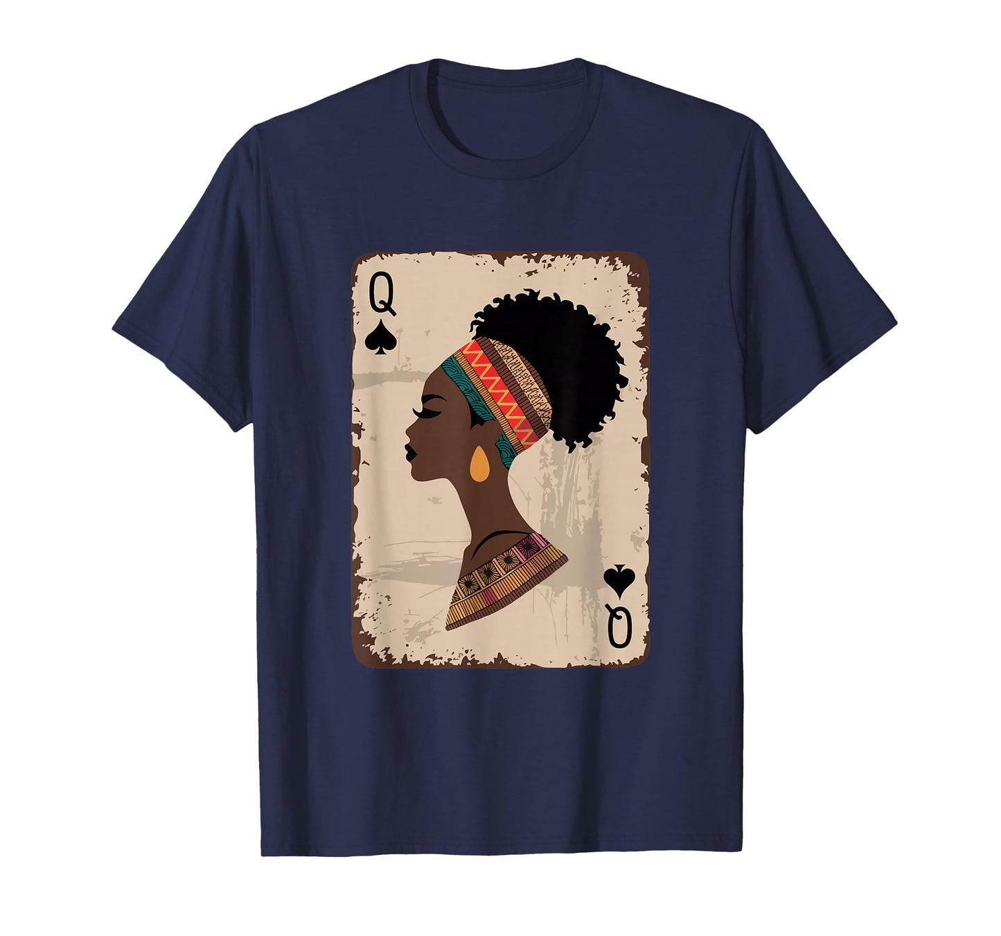 Black Queen Afro Dope Proud Melanin African American Woman T-Shirt